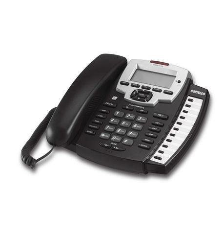 Cortelco 9225 2-Line Caller ID Multi-Feature Telephone 922500-TP2-27S (Black) - New