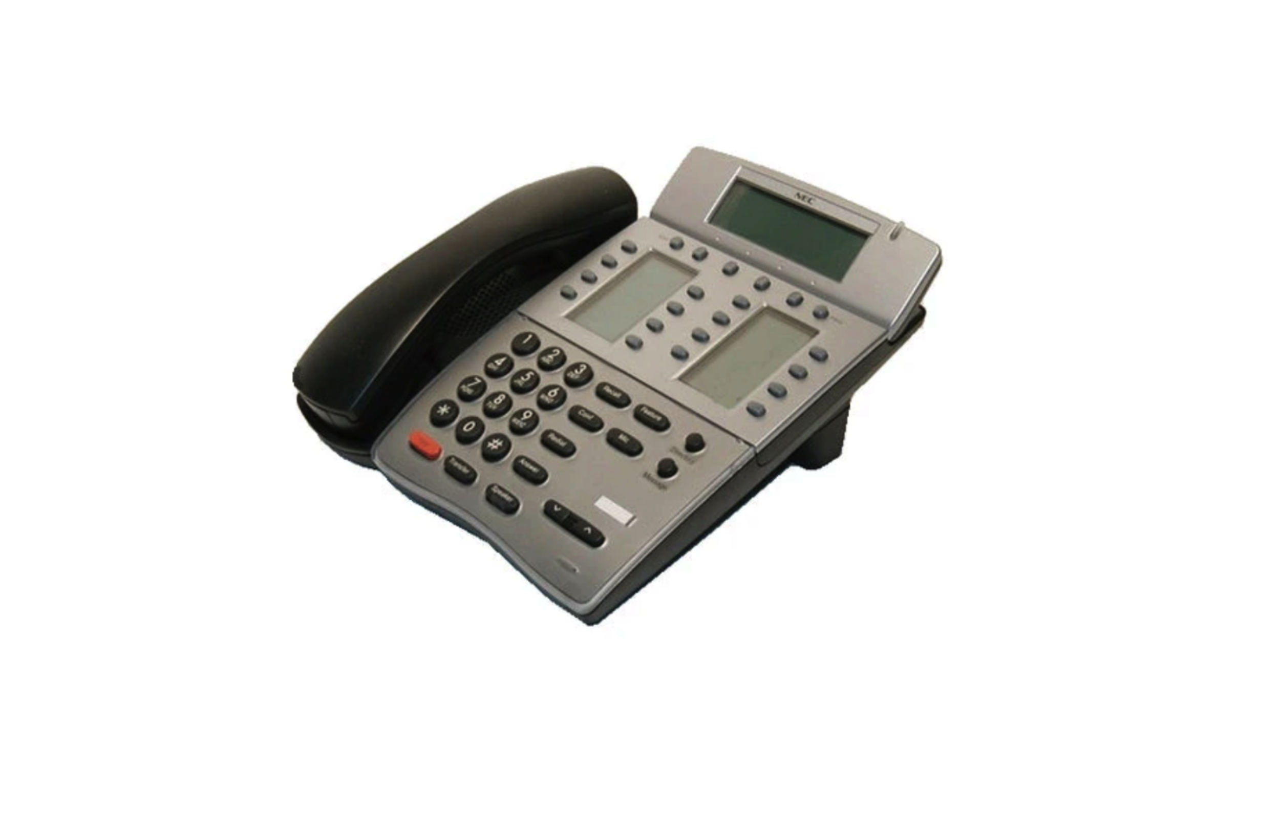 NEC DTH-16LD-2 Speaker Display Phone w/ Line Keys 780596 (Black) - Refurbished
