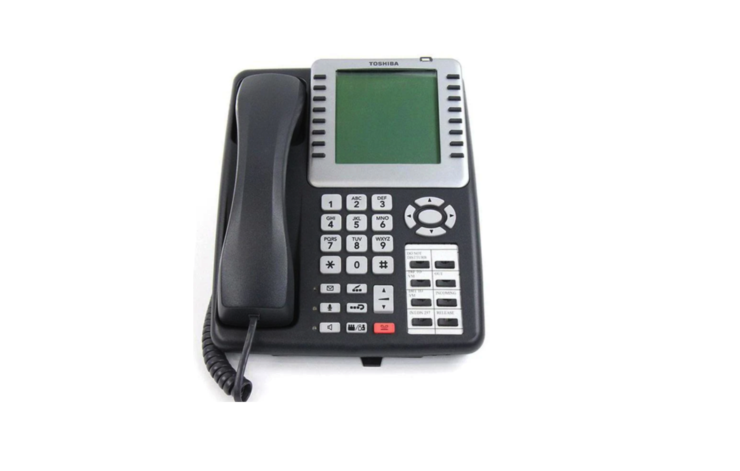 Toshiba IPT2008-SDL IP Large Display Speakerphone (Charcoal) - Refurbished