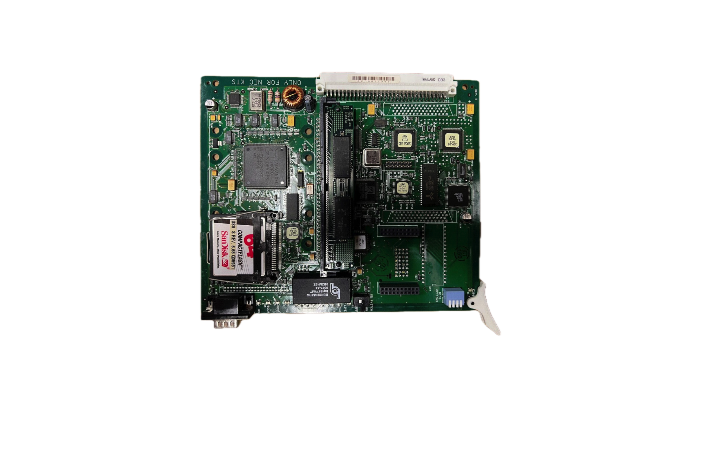 NEC Electra Elite 48/192 FMS(2)-U10 ETU 64 Compact Flash 4-Port Voice Mail 750567 - Refurbished