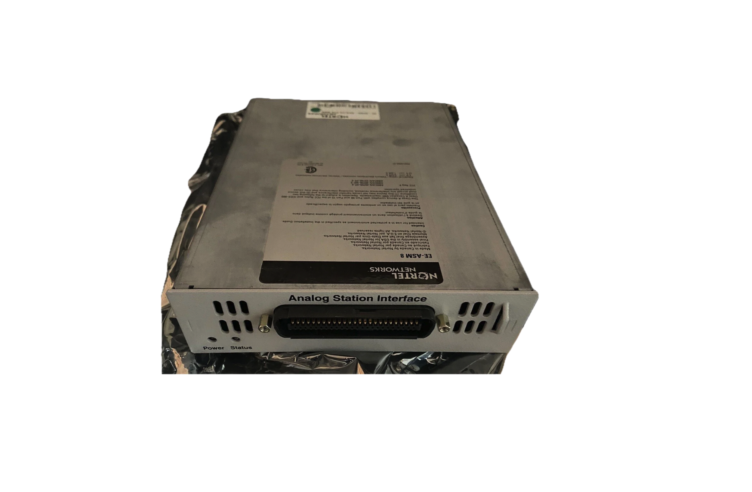 Nortel NT5B16AAAE BCM 8-Port Analog Station Media Bay Module
