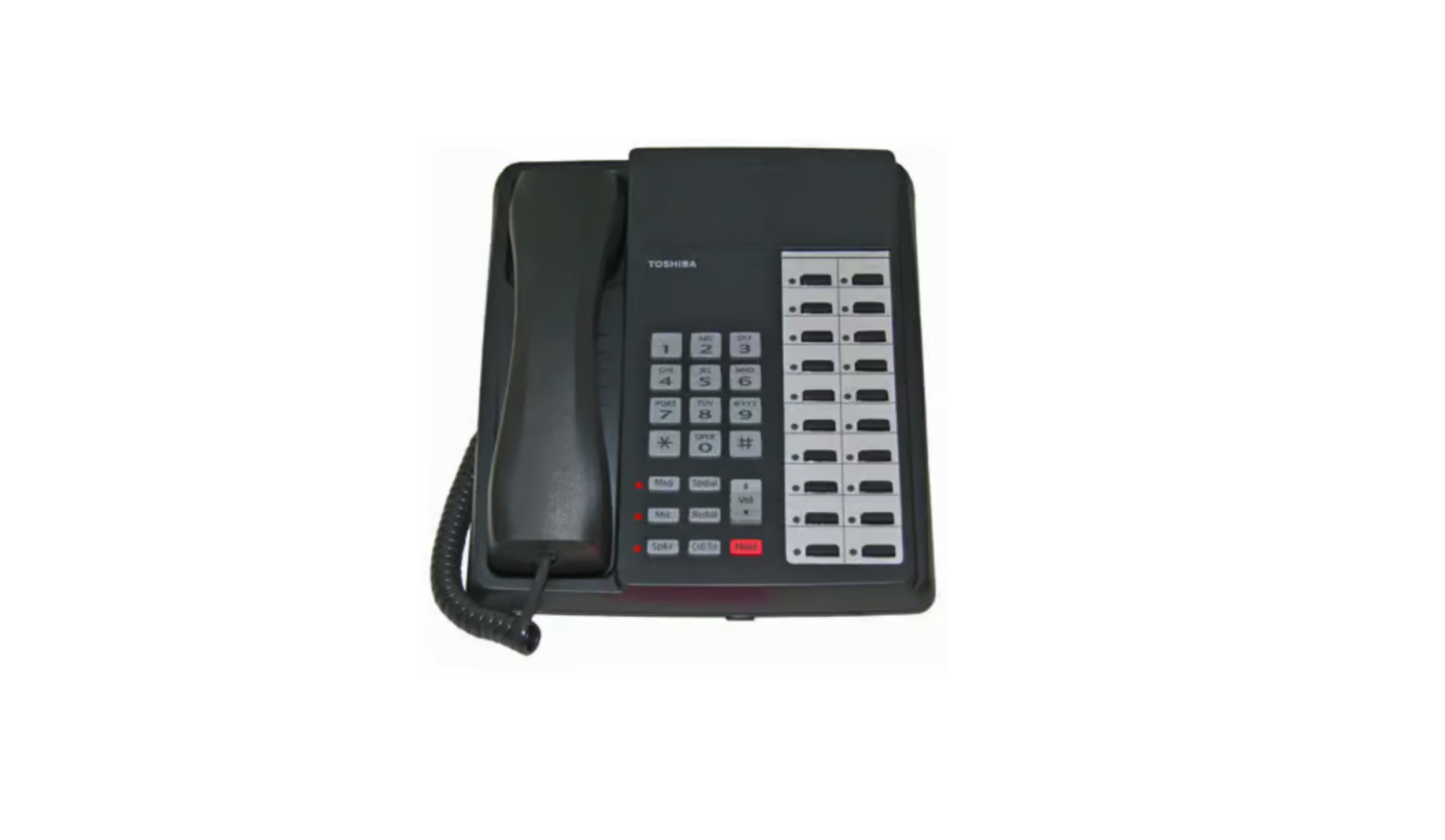 Toshiba DKT-3020S Speaker Digital Phone (Charcoal) - Refurbished
