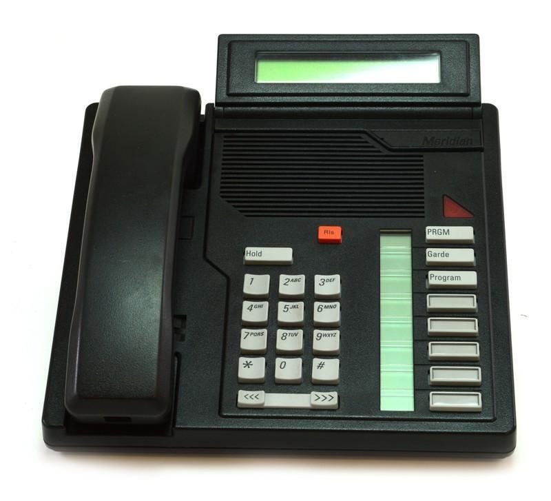 Nortel Meridian M2008D HF Handsfree Display Phone (NT2K08AD, NT9K08AD) - Black