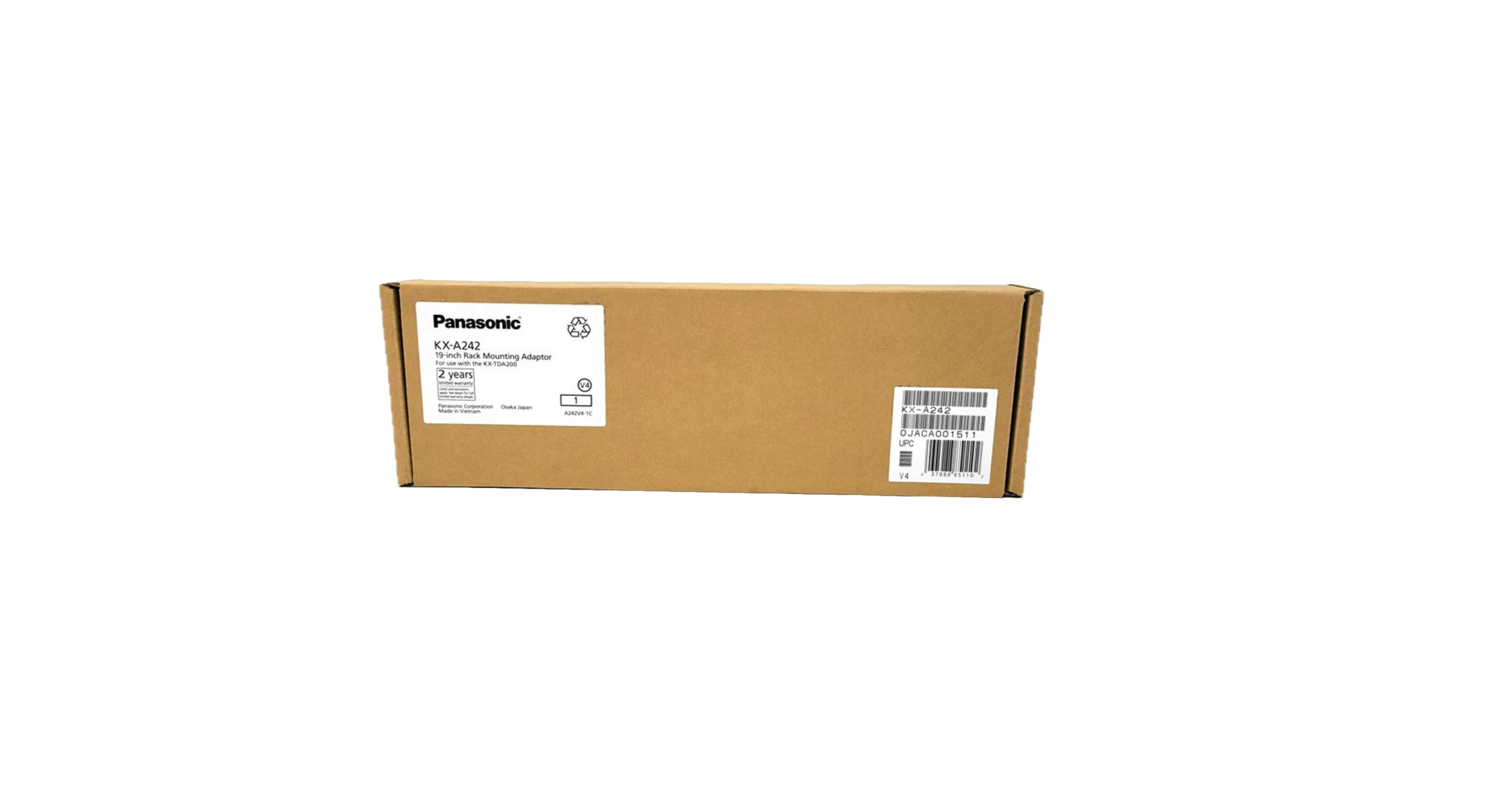 Panasonic KX-A242 19" Rackmount Bracket For KX-TDA200 & TDA600 - New