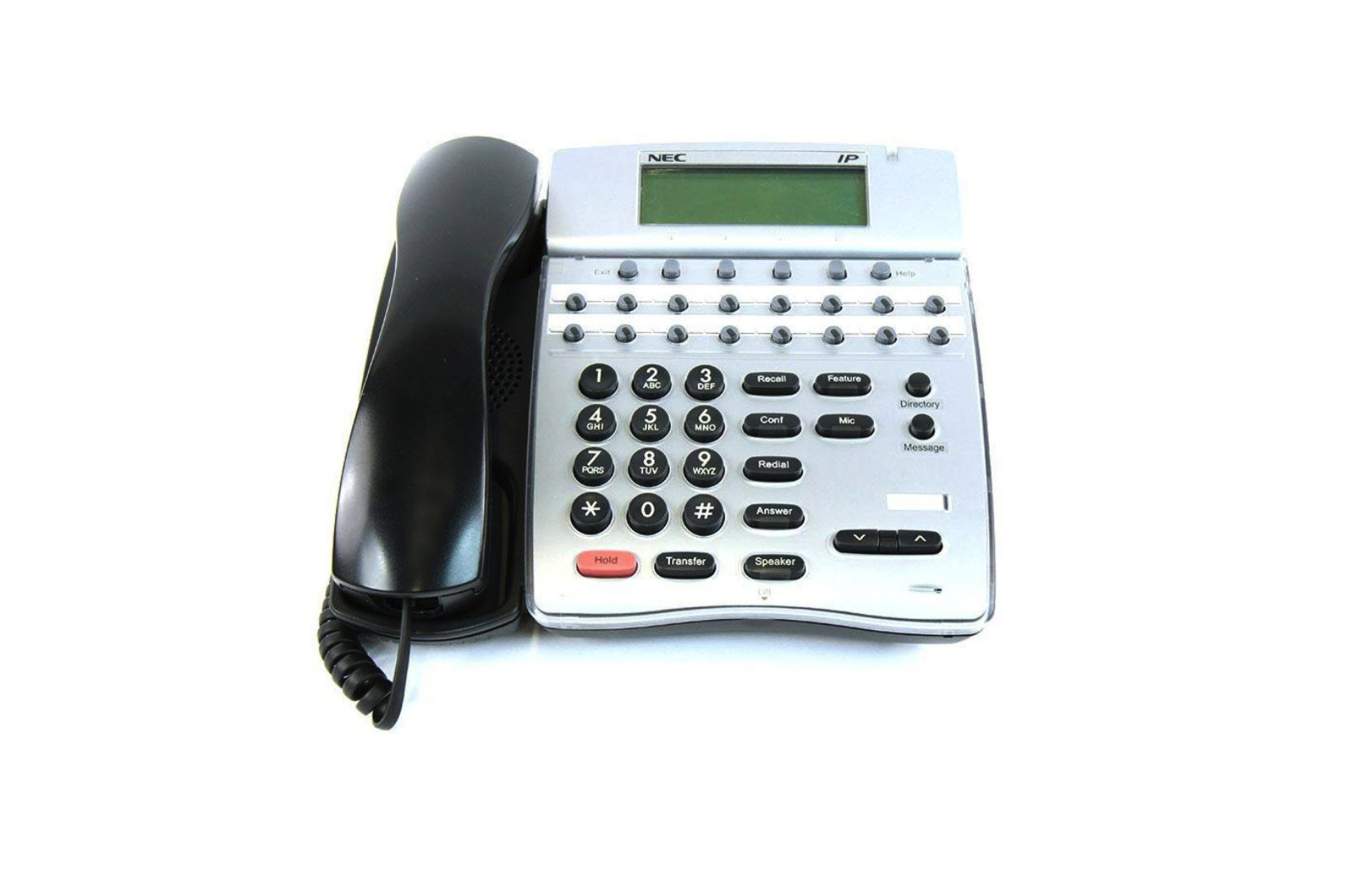 NEC ITR-16D-3 16-Button Speaker Display IP Phone 780028 (Black) - Refurbished