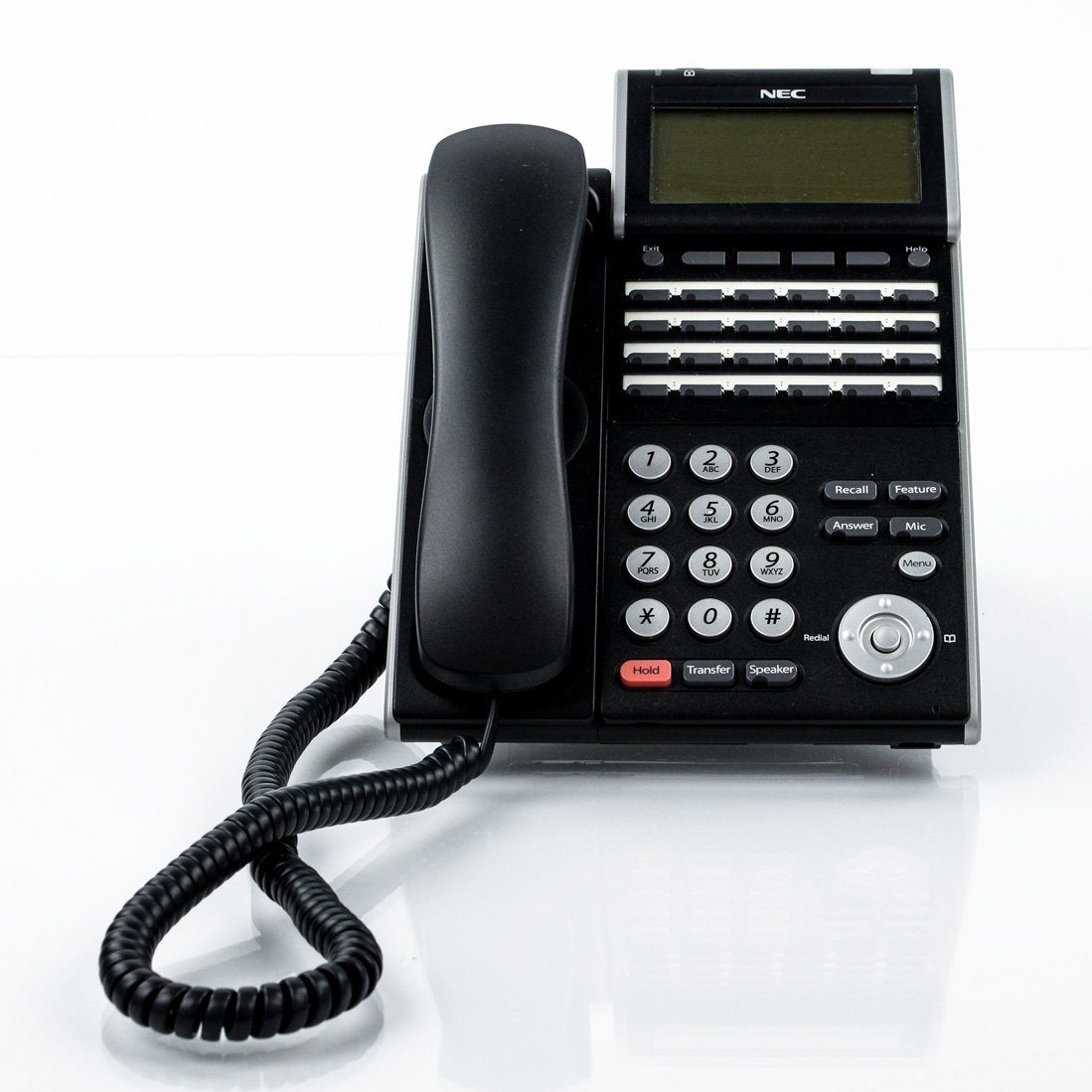 NEC Univerge DT730 ITL-24D-1 24-Button Display IP Phone 690004 (Black) - Refurbished