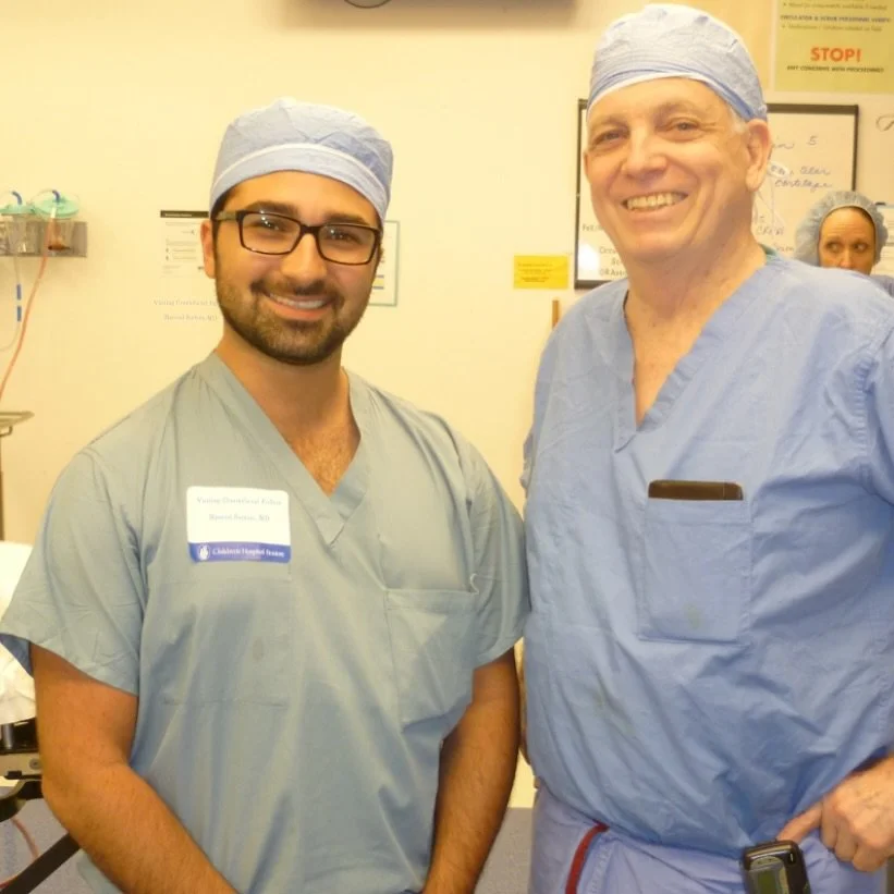 Came across this photo from 2012. Glasses, big smile, not a grey in my beard. Craniofacial training, Boston Children&rsquo;s with Dr. John Mulliken. So excited to be there and picked up many good clinical pearls during those short few months. 

Over 