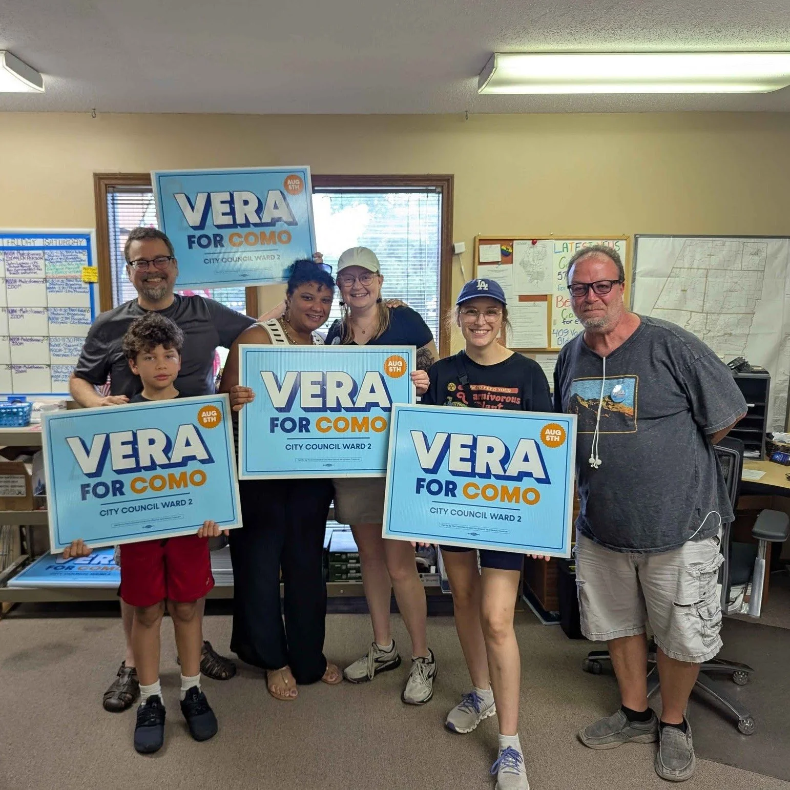 We want to give a huge shoutout to the incredible volunteers who&rsquo;ve been out knocking doors in the summer heat to help spread the word about the August 5th special election! This campaign wouldn&rsquo;t be possible without neighbors talking to 