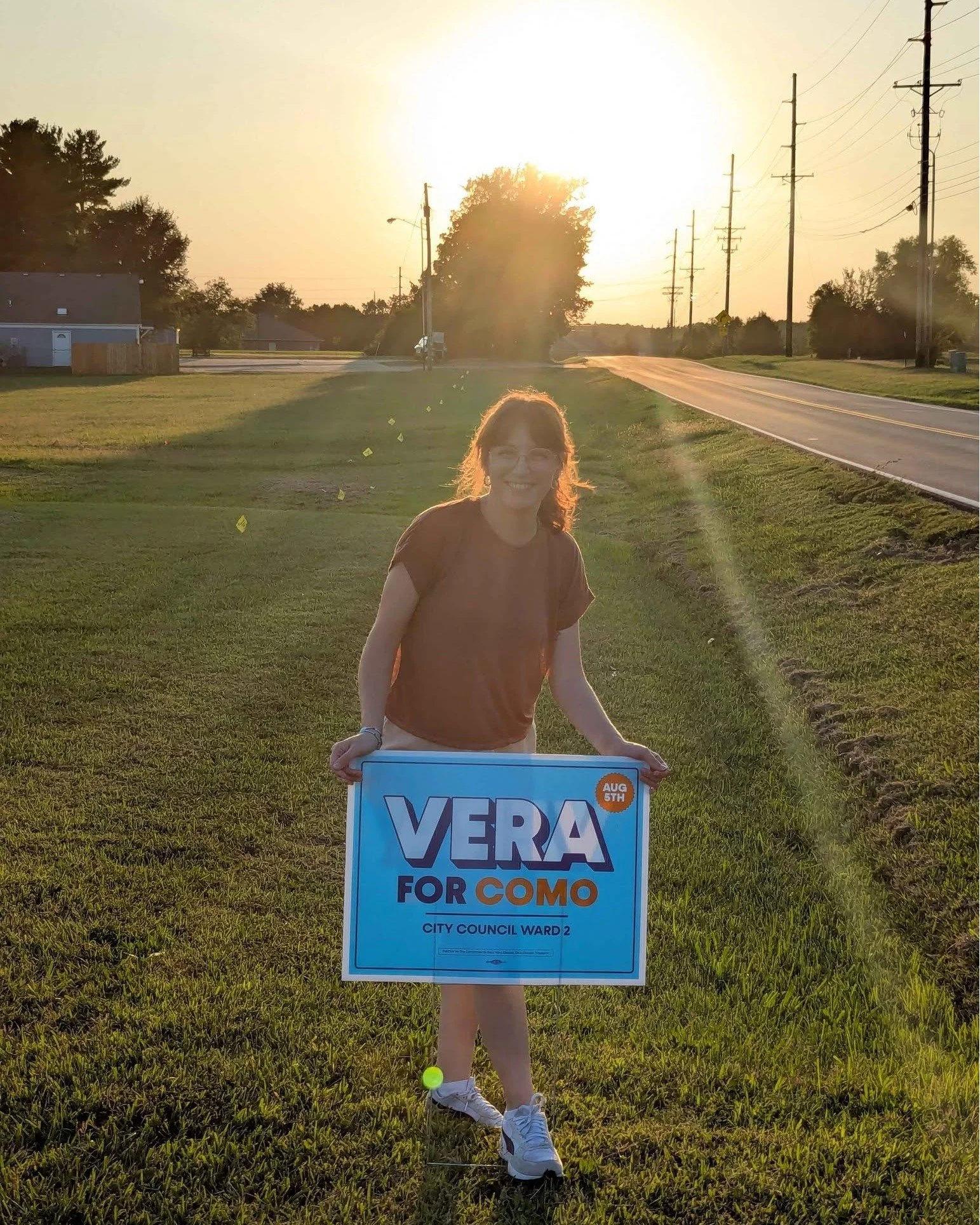 Have you cast your vote yet? You have until 7pm to ensure your voice is heard in this special election. Make it count and vote Vera for Ward 2 🧡