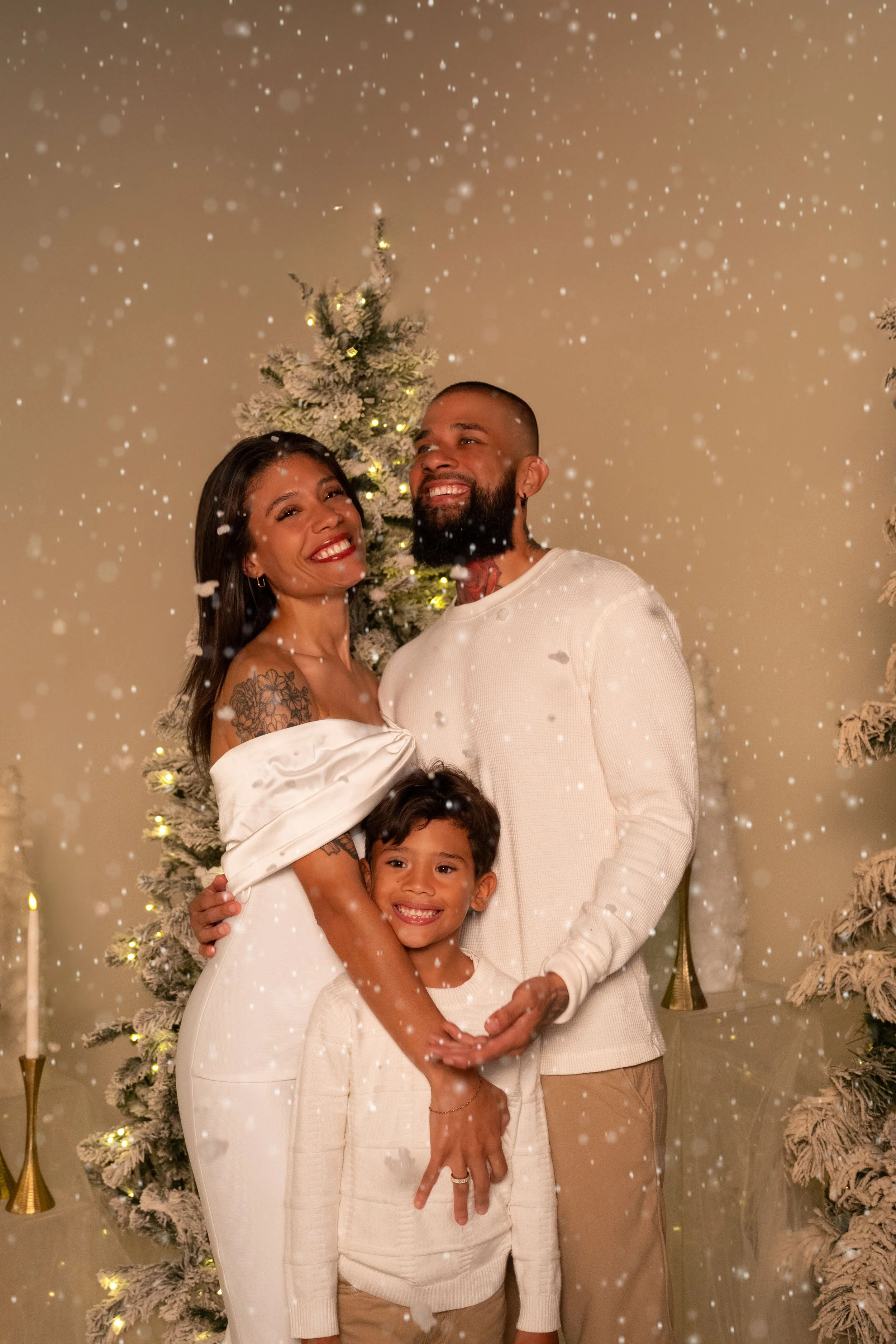 christmas photoshoot Orlando studio.