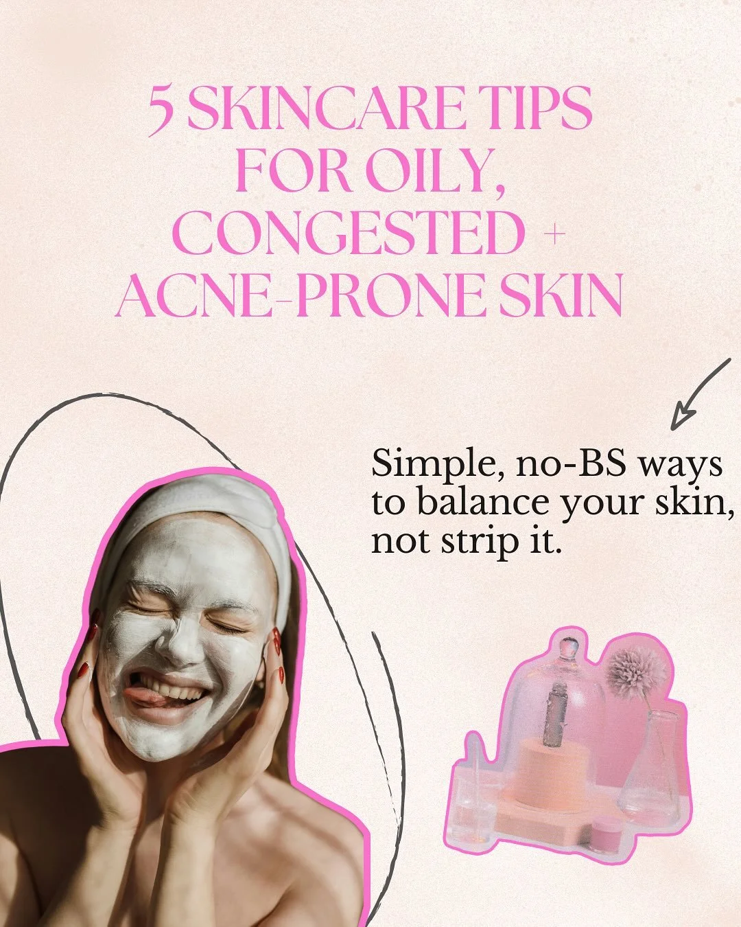 ✨ Here&rsquo;s a few tips for my oily, congested + acne-prone skin clients✨

Oily or acne-prone doesn&rsquo;t mean your skin needs to be stripped. The goal is balance! ⚖️

Products pictured:
&bull; Sanitas Enzymatic Foaming Cleanser
&bull; Marini Ski