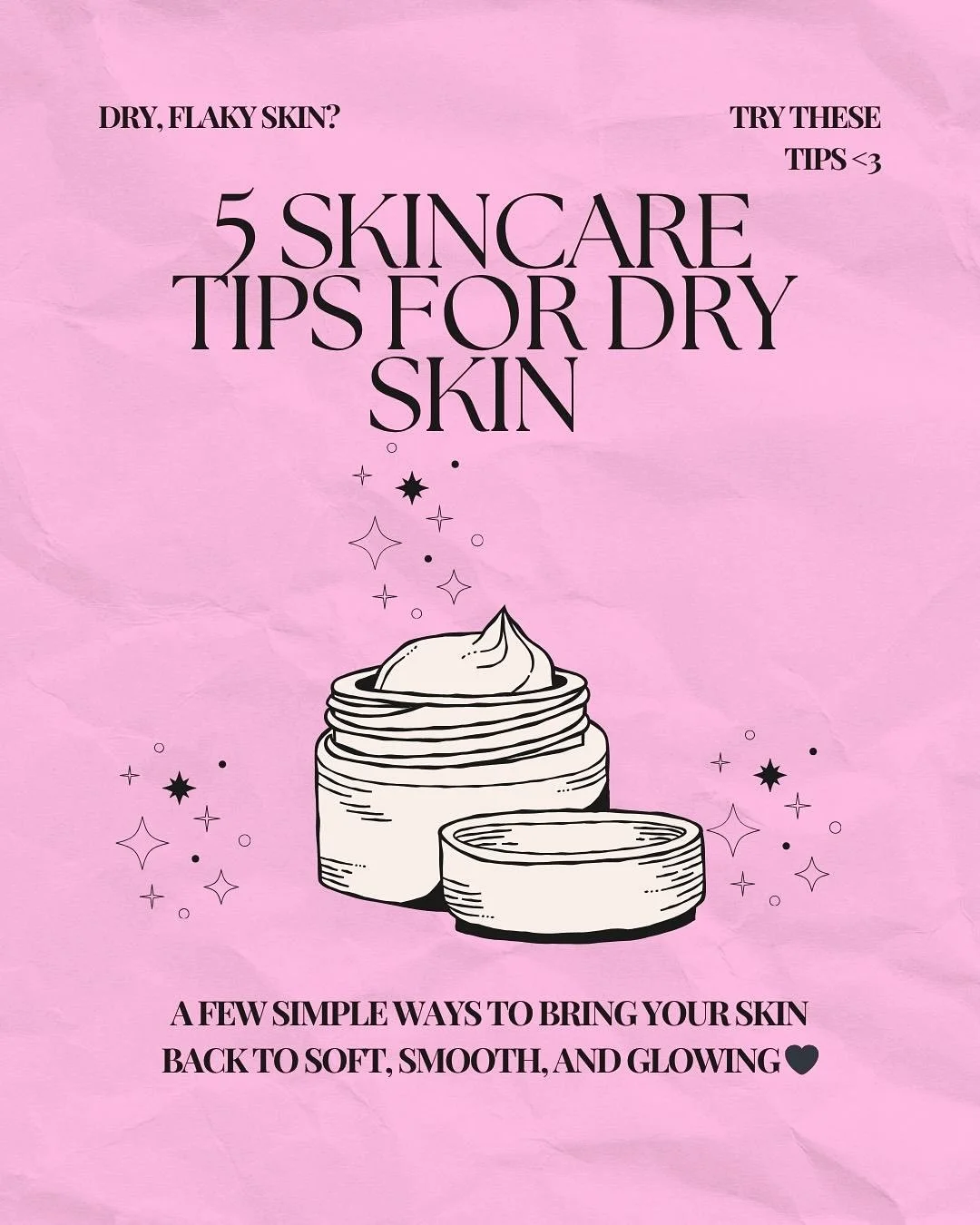 If your skin is feeling like a desert&hellip;don&rsquo;t panic! I got you 🖤 Here are some easy tips that actually work for dry skin ✨

Save this post for when your skin starts to get drier in winter ❄️

#sanmateoesthetician #dryskintips #skincarerou