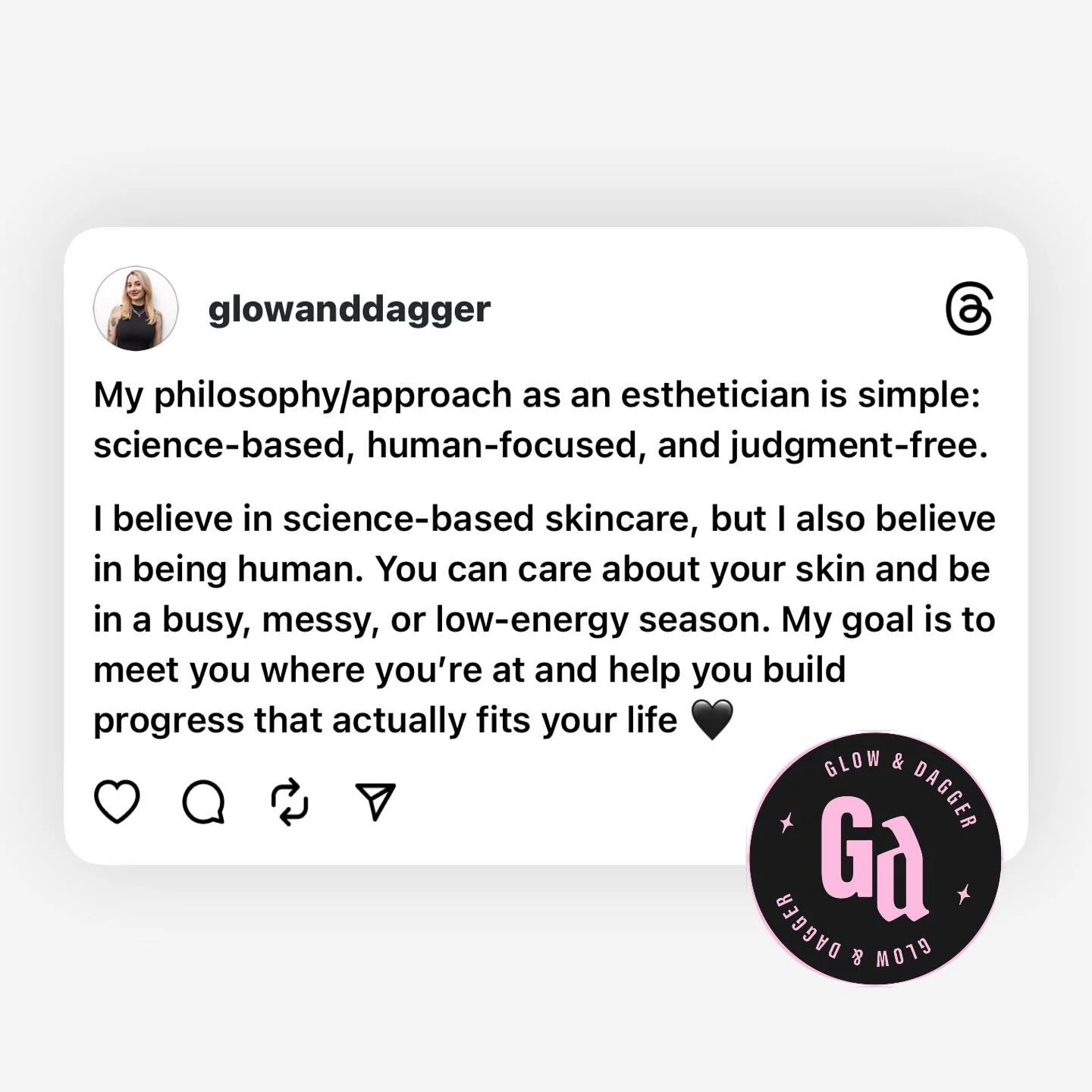 As an esthetician, I want to make sure that all my clients feel comfortable, not judged, when they come into my treatment room. You don&rsquo;t have it to have it all together to start taking care of your skin. If anything, a simple skincare regimen 