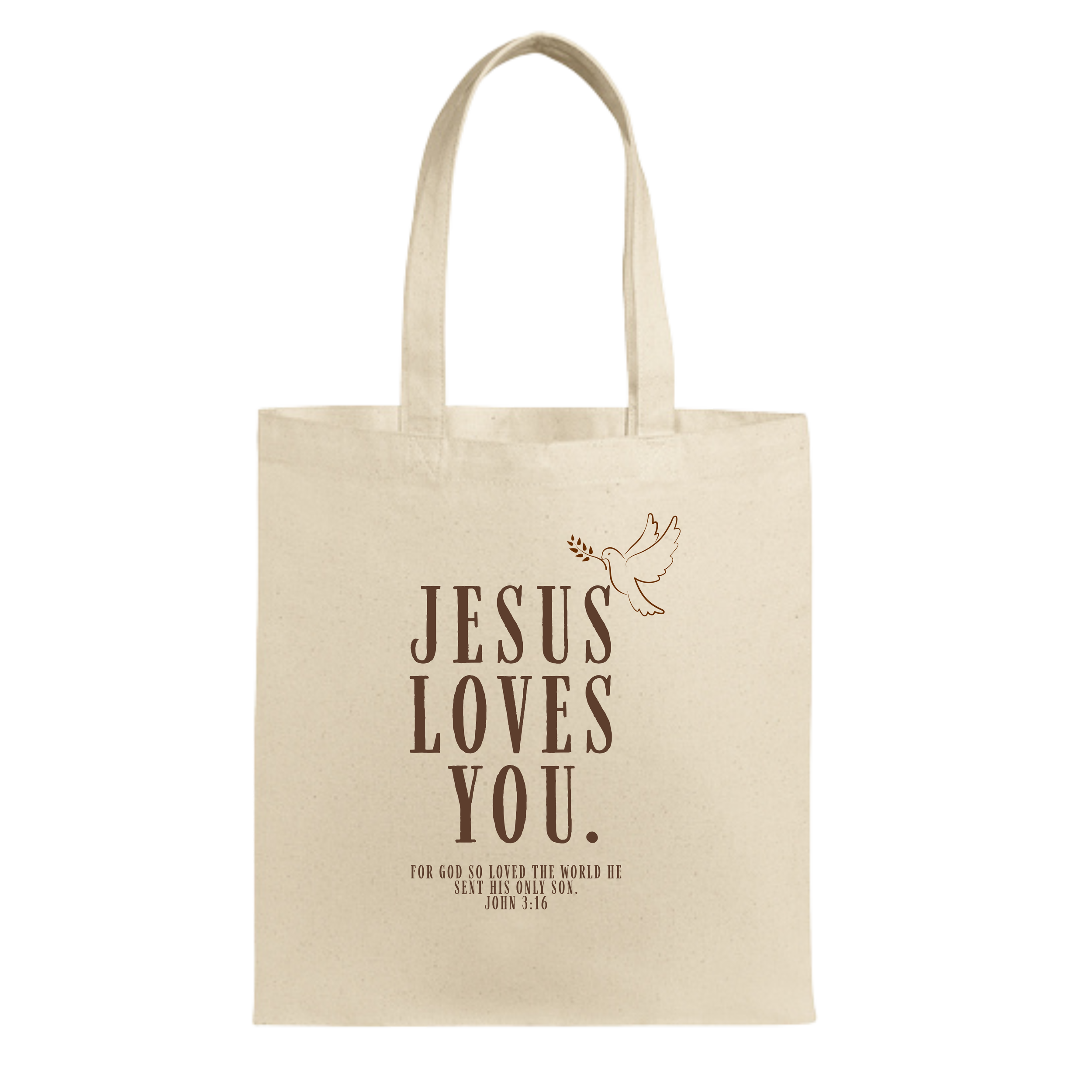 Jesus Loves You Tote