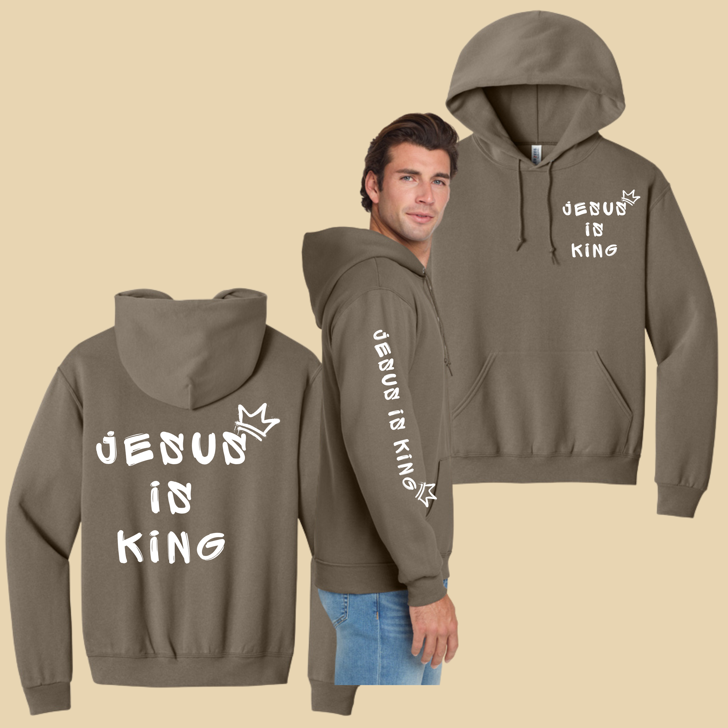 Jesus is King Hoodie