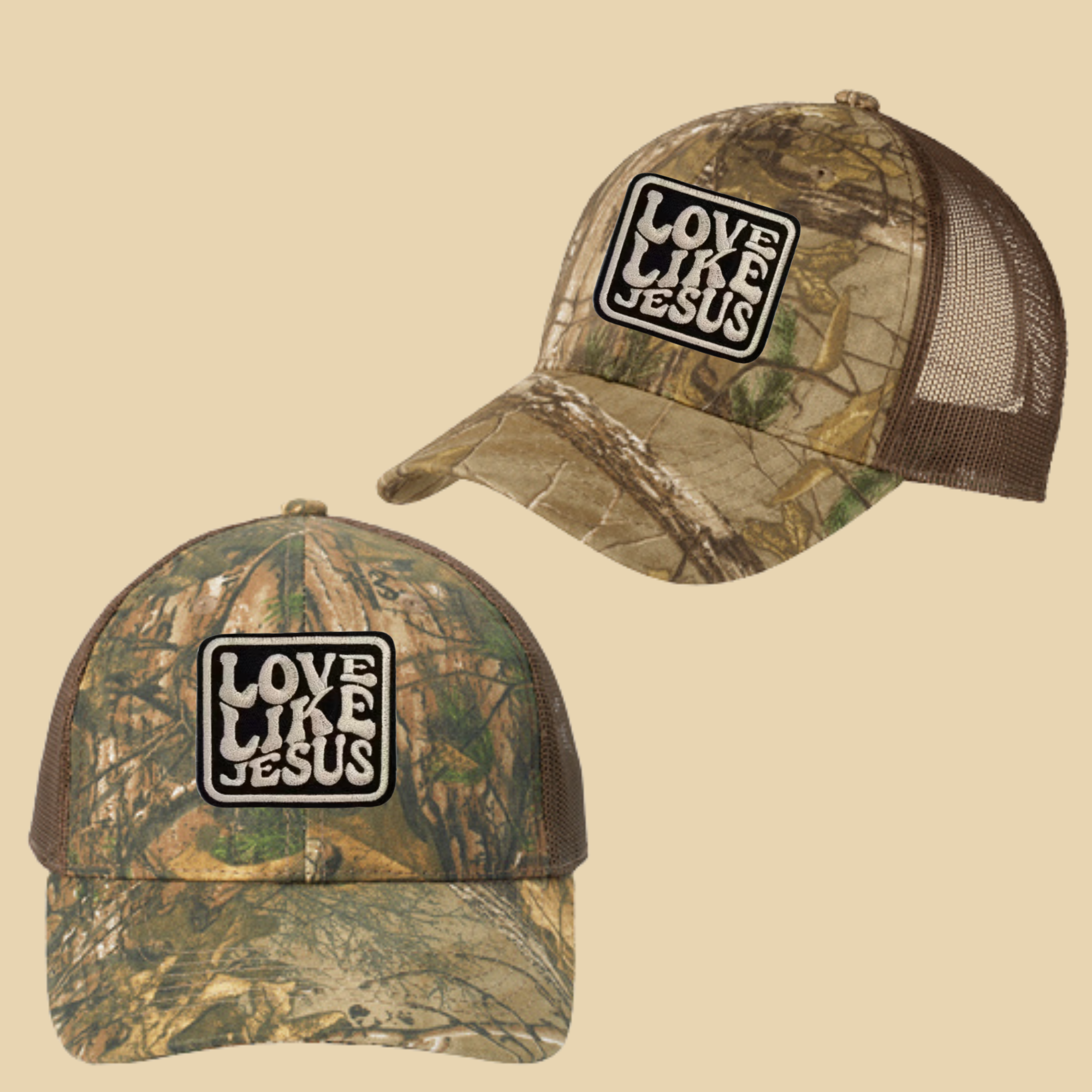 Camo Love Like Jesus Hat