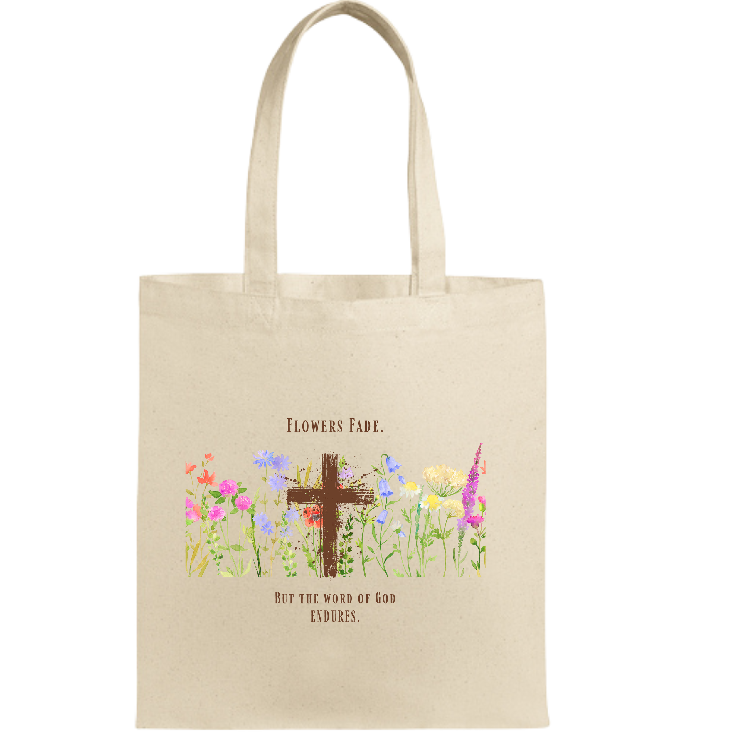 Flowers Fade Tote Bag