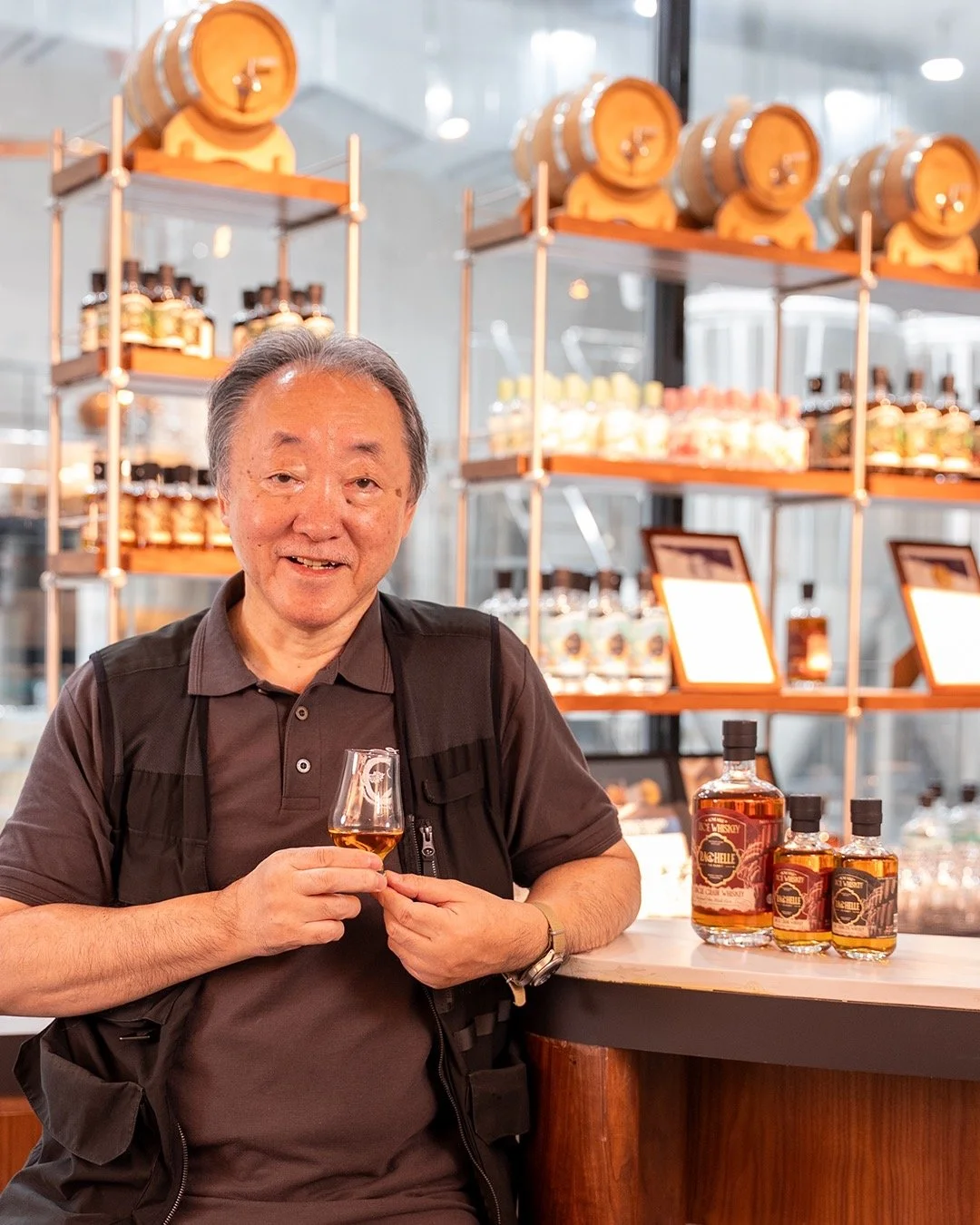 Honoured to host Mr @jwrc_tsuchiya at Rachelle The Rabbit Distillery! 🥃

Mr. Tsuchiya, Chairman of the Tokyo Whisky &amp; Spirits Competition (TWSC) Executive Committee and President of the Japan Whisky Research Centre, is highly respected for his e