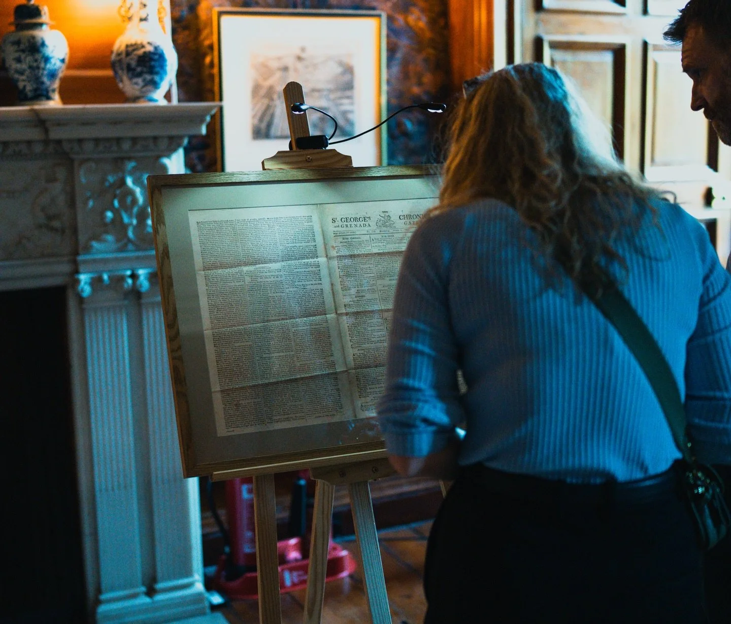 This week TREE shared our 1814 edition of the Grenada Gazette with Stephen Lewis, founder of the Depths of Paradise project, as part of our mission to offer communities access to information that is often stored away in archives. 

Making these mater