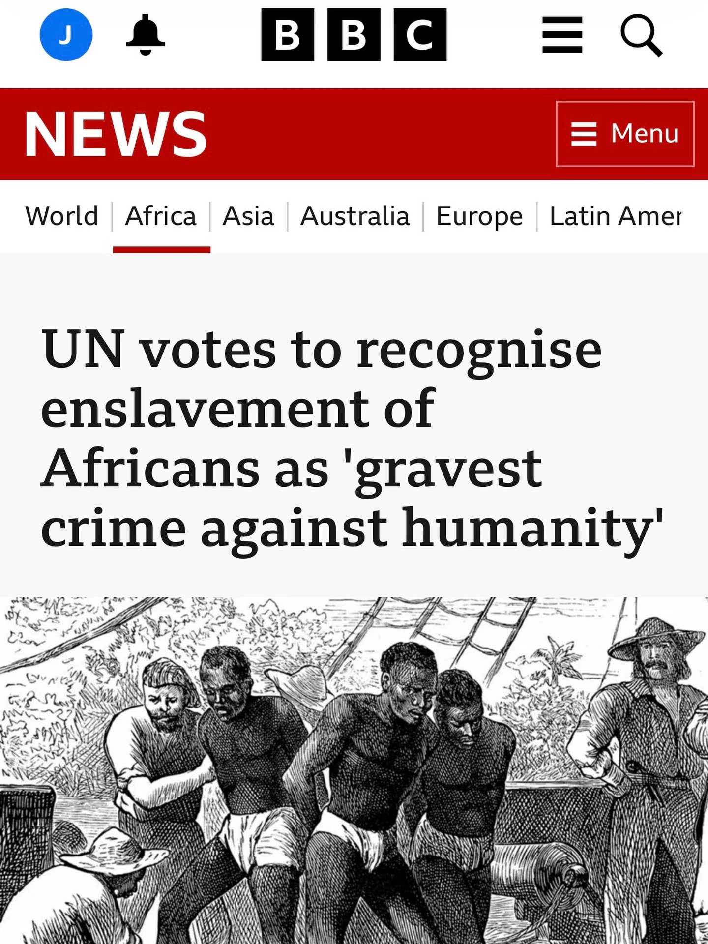 This week, the United Nations voted to recognise the enslavement of Africans as one of the gravest crimes against humanity. The United Kingdom chose to abstain.

As an organisation working directly with national institutions and the education sector,