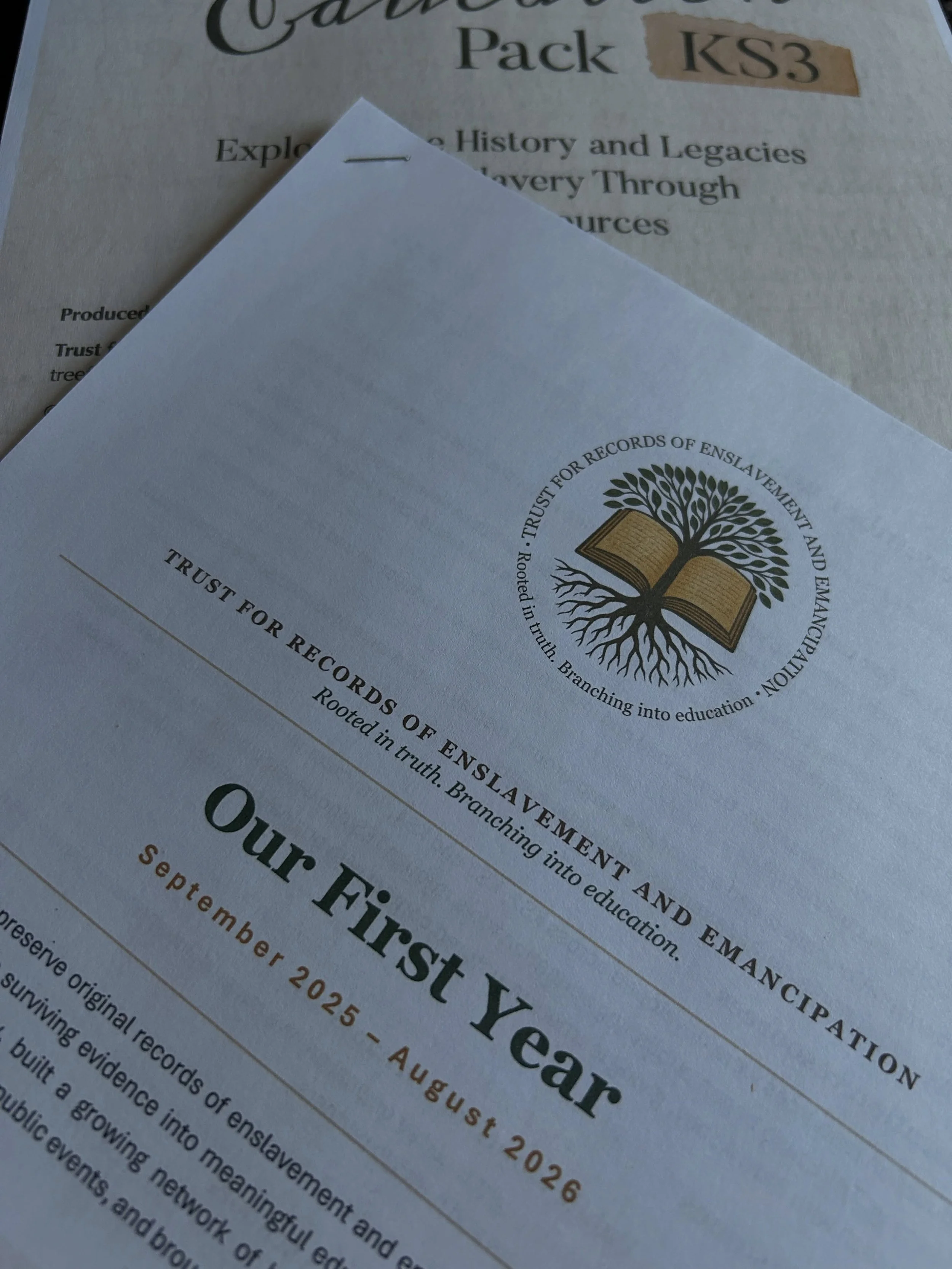 One year of TREE 🙏

This week we&rsquo;ll be gathering at @bathabbey to reflect on the first year of the Trust for Records of Enslavement and Emancipation.

Since September 2025, we&rsquo;ve been preserving original historical records, developing ed