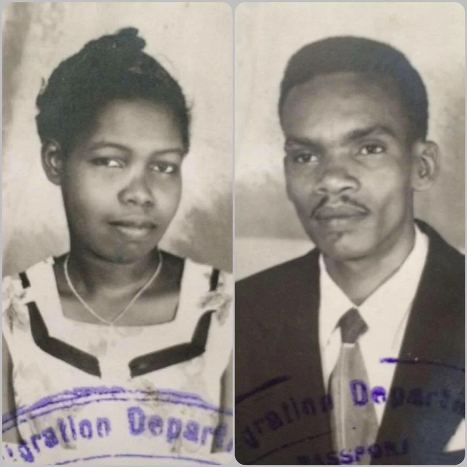 Joyce and Beresford Johnson, Jamaica, mid-1950s
Photographed before their journey to Britain, Joyce and Beresford Johnson were among the thousands who left the Caribbean to help rebuild post-war Britain. 

Their migration marked the beginning of a ne