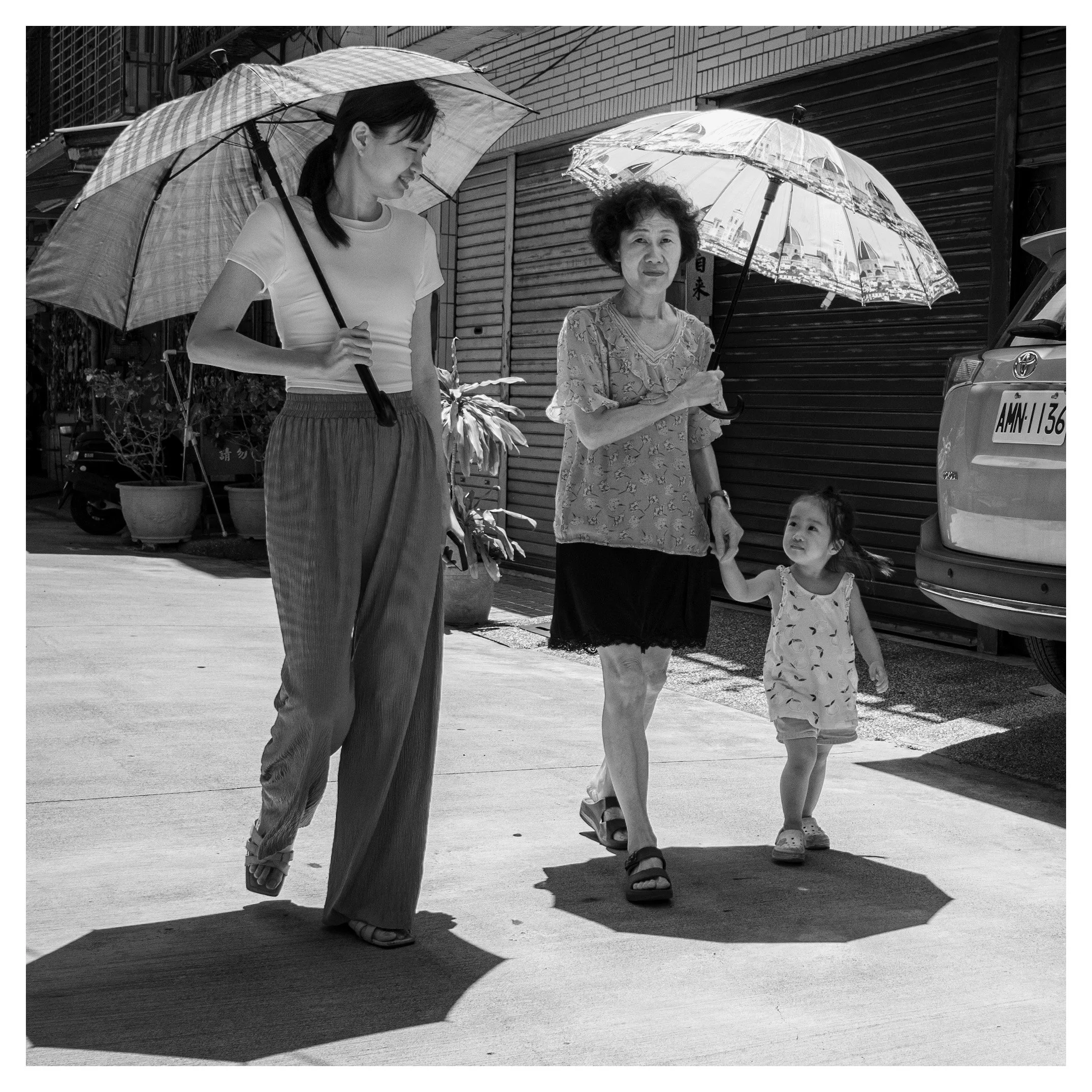 Day 254/365 Shadows, Light, and Generational Rhythm in Kaohsiung