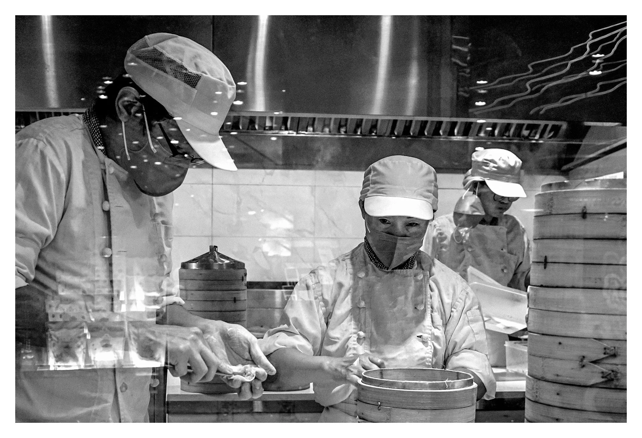 Day 134/365 Behind the Glass: The Choreography of the Kitchen