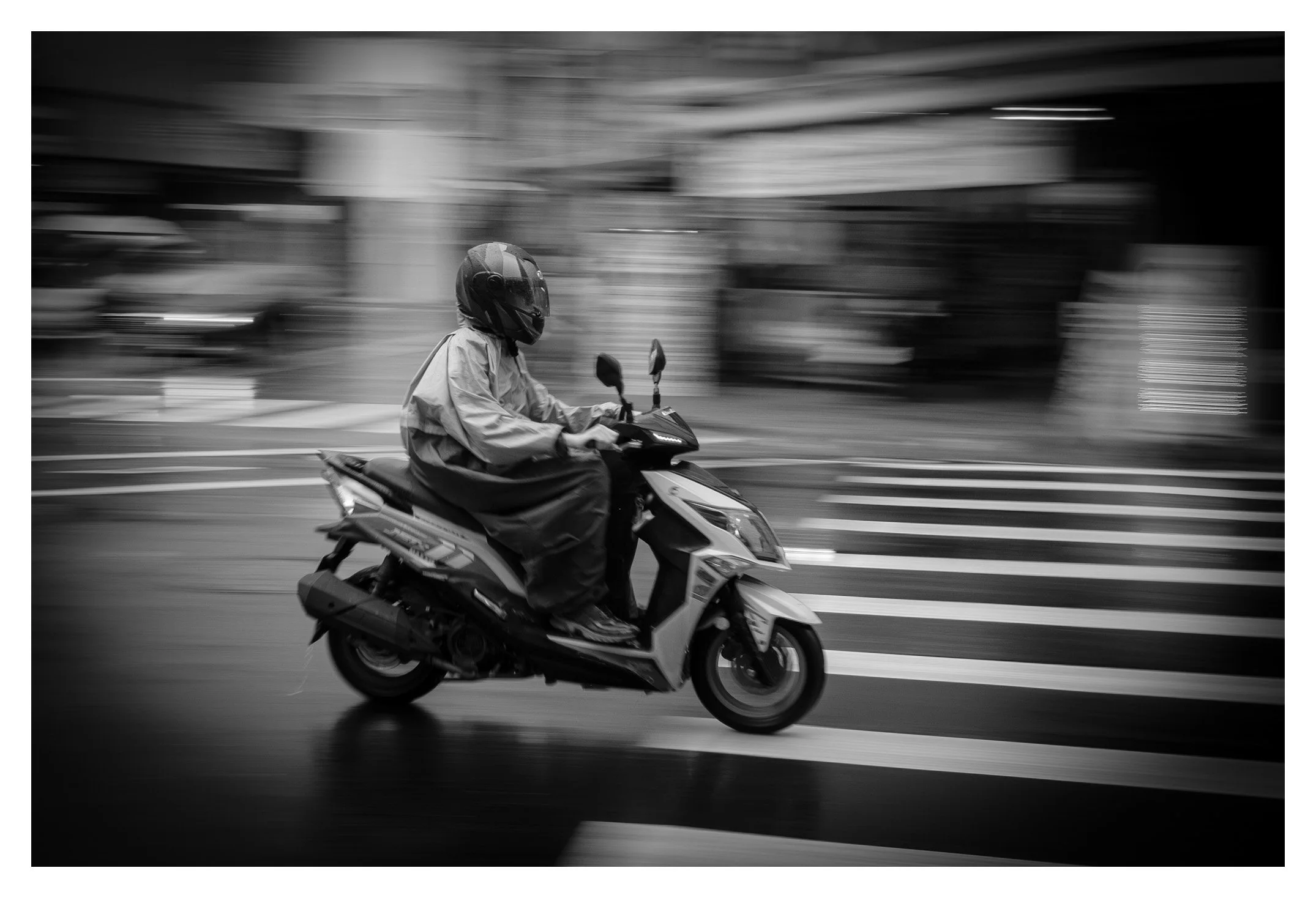 Day 237/365 Motion in the Rain: Capturing Kaohsiung's Fluid Streets
