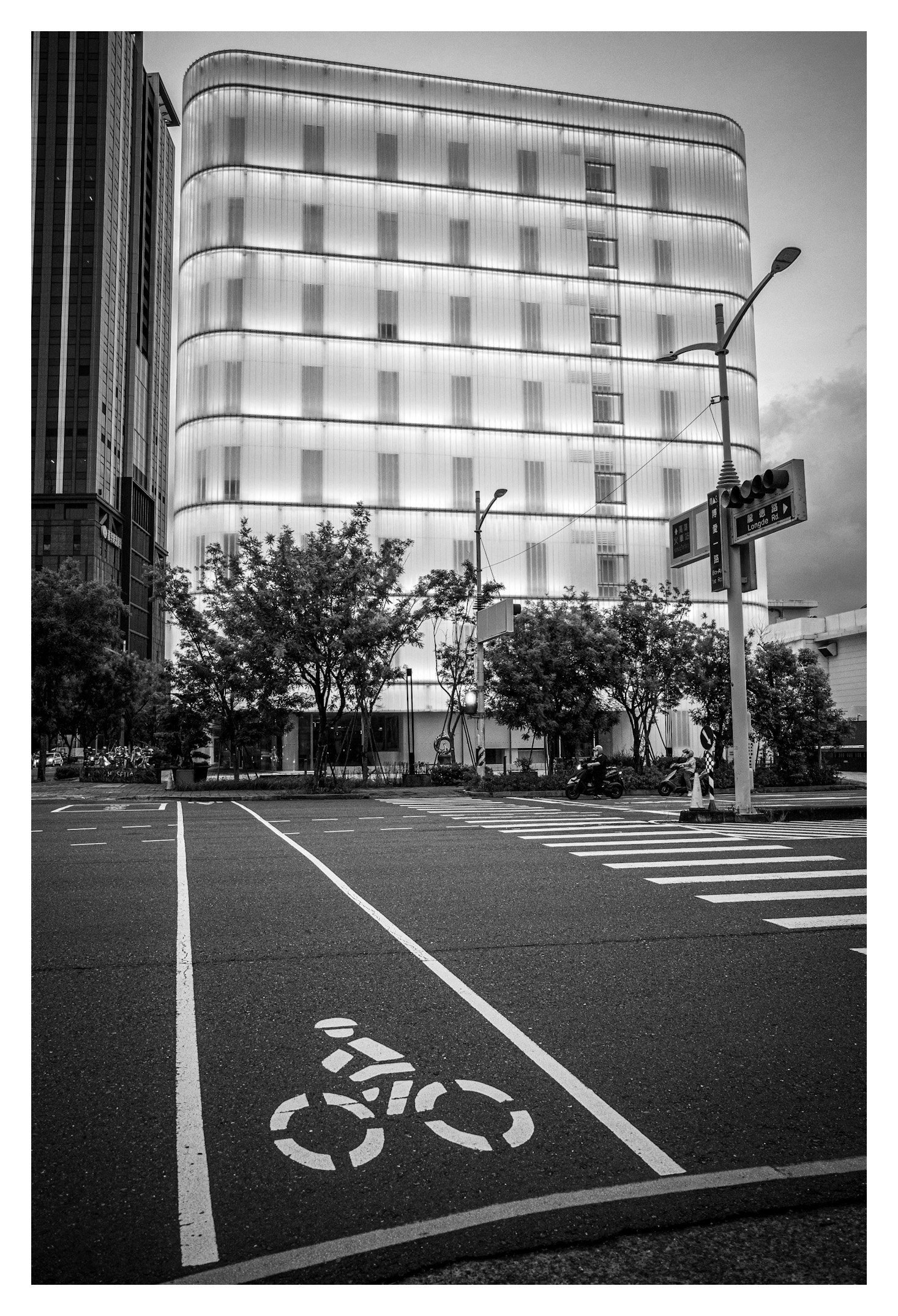 Day 263/365 Concrete and Light: Reading the Grid in Kaohsiung