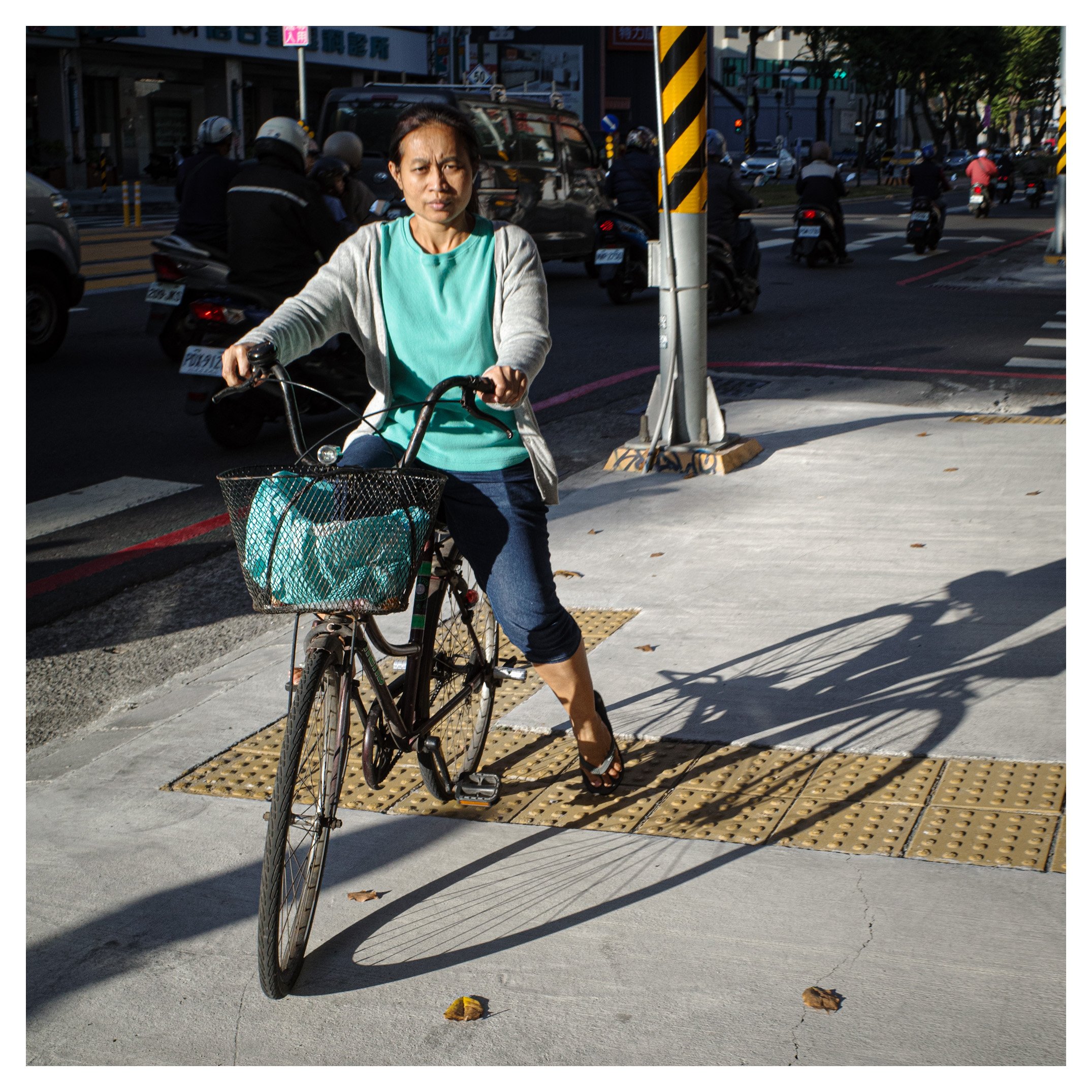 Day 107/365 Shadows of the Commute: Finding Art in the Daily Grind