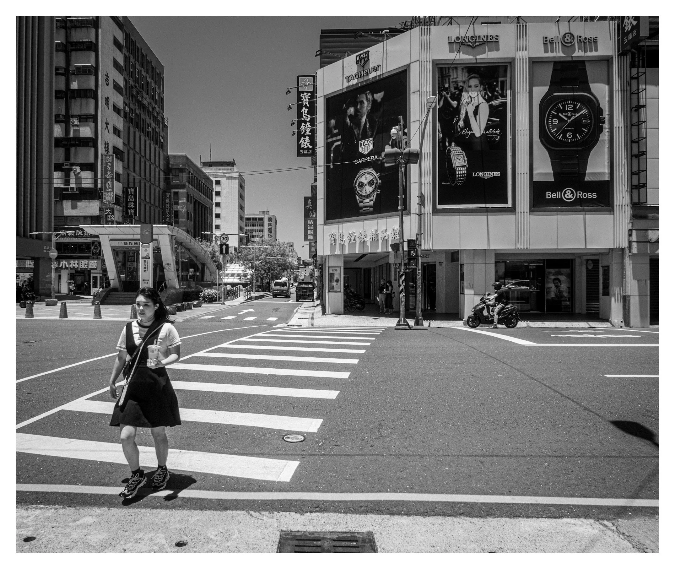 Day 202/365 Shadows and Steel: A Midday Encounter in Yancheng