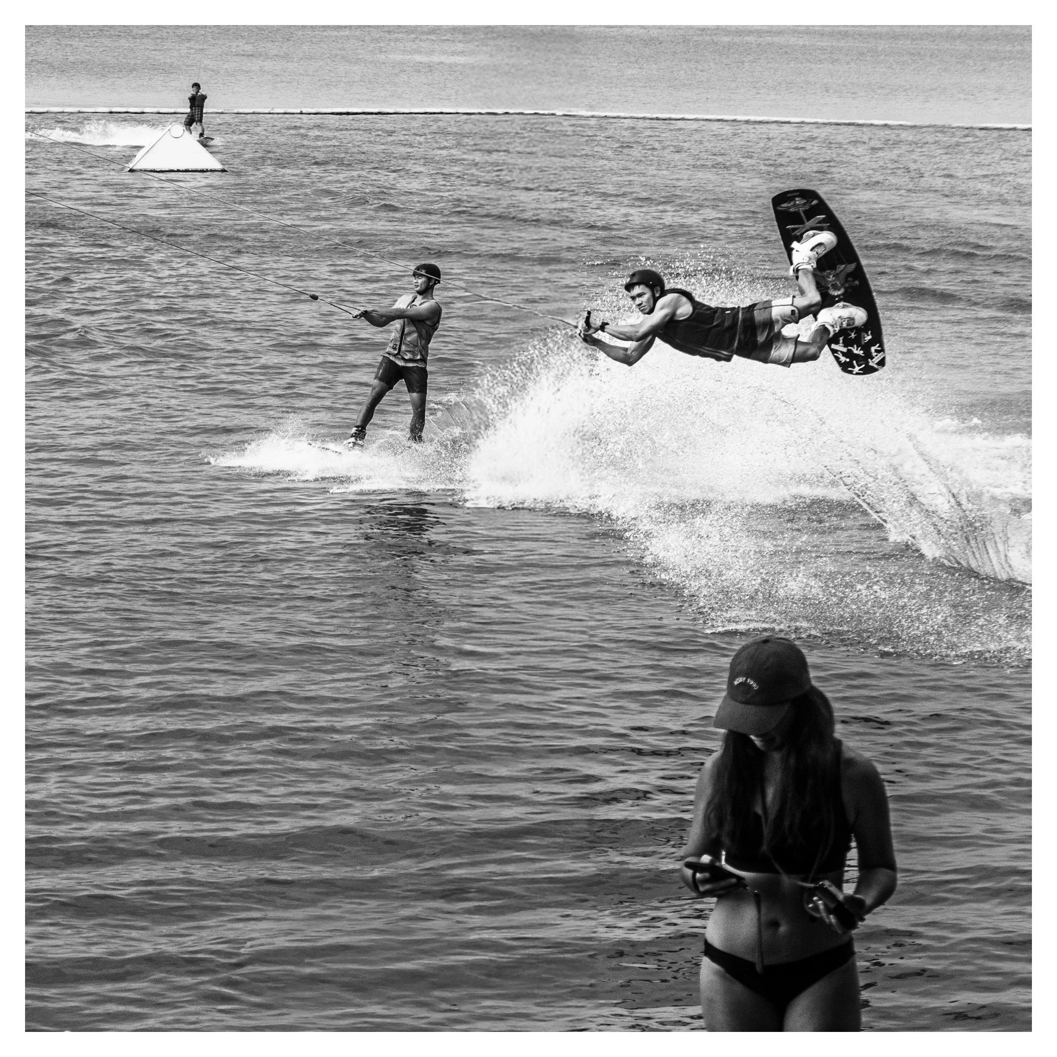 Day 166/365 The Decisive Moment at Lotus Pond: A Study in Urban Paradox