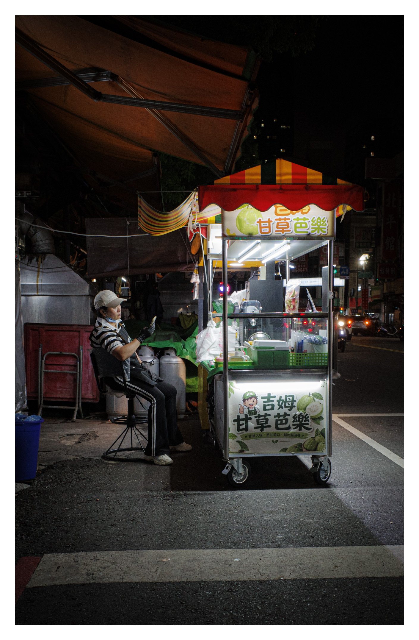 Day 246/365 Illumination in the Dark: A Critical Look at Kaohsiung's Night Market Aesthetics