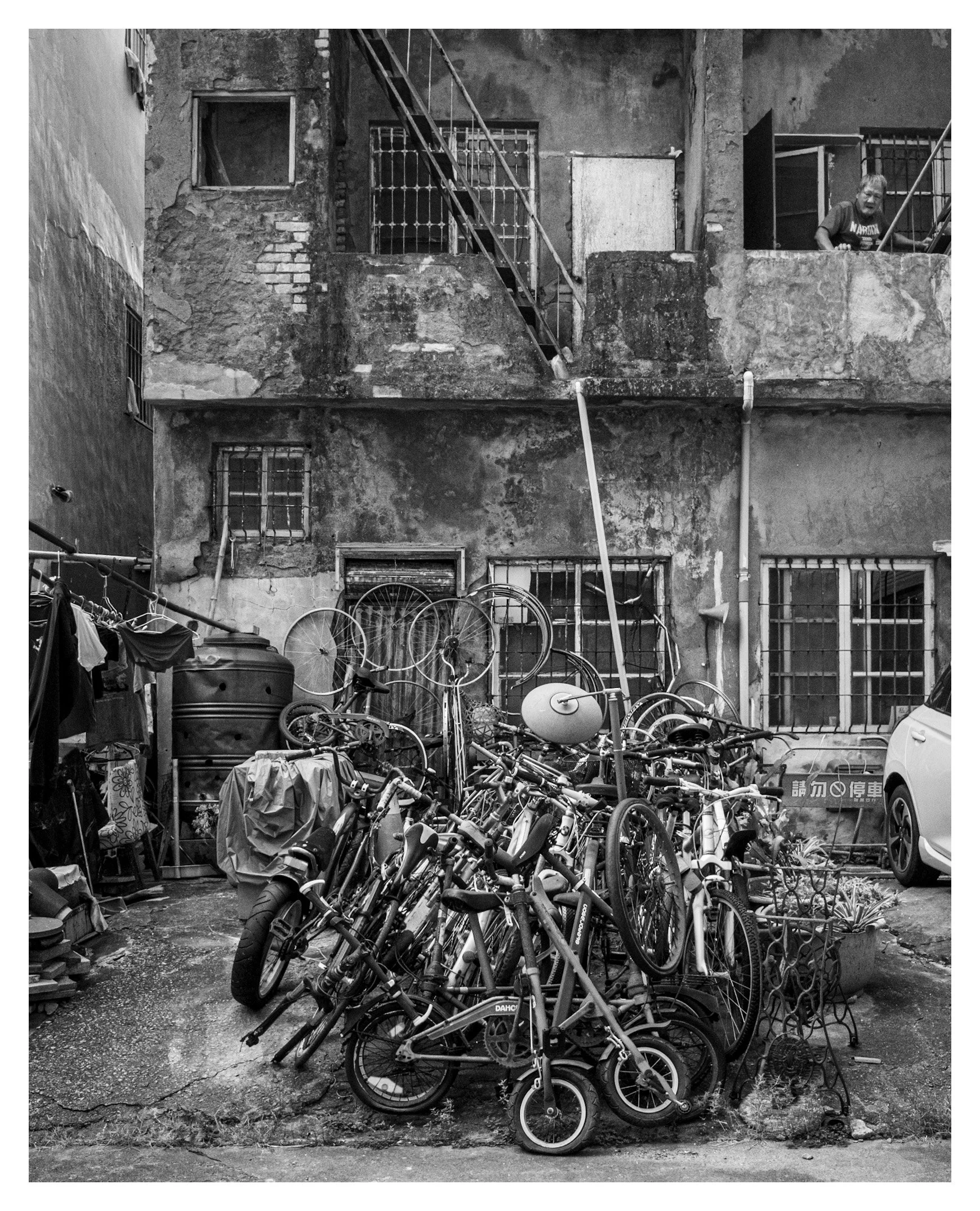 Day 328/365 The Bicycle Graveyard Has A Witness