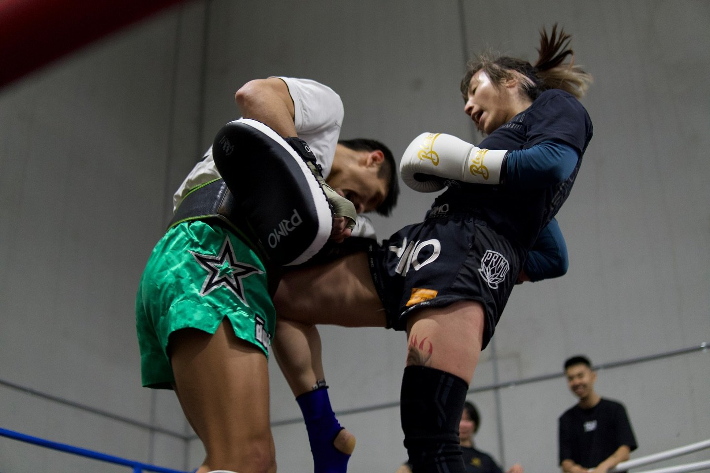 Catch our pocket rocket female fighter Jen @emojenal.damage at @muaythaivictoria this Sunday with an exciting match up that will surely keep you entertained. Head down with the team to Q Room to support our fighters both Jen & Matt, tickets avail