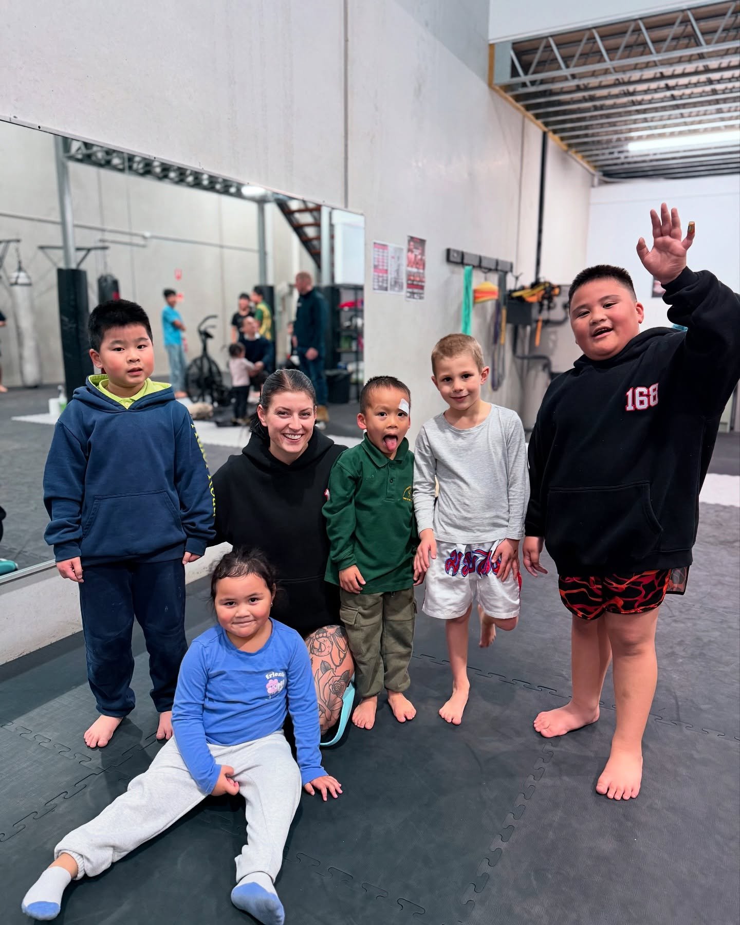 Yesterdays CUBS Muay Thai class with Coach Allie @allie_christie . All kids are welcomed to try our classes, DM us for more info 🥊
#168Muaythai #Muaythai
