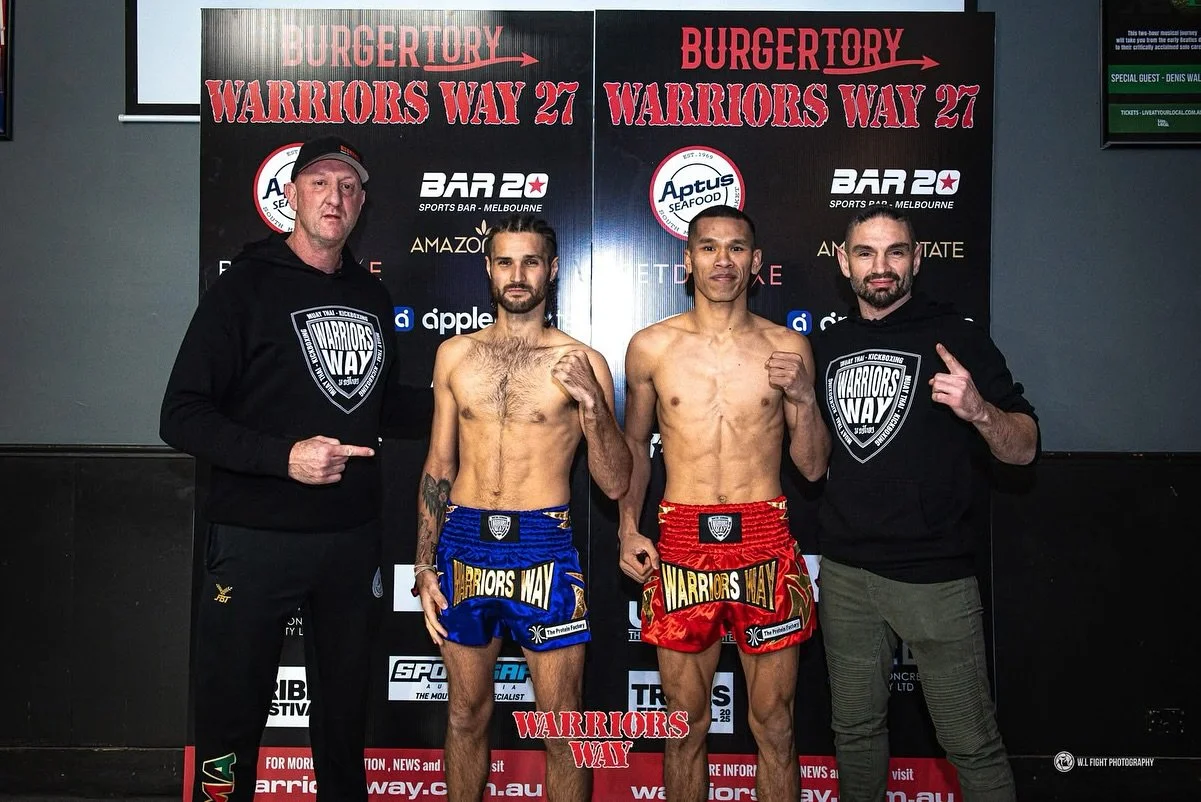And we have a MAIN EVENT! Thank you for those that have bought tickets to support our head coach @taksinlek_tlek as he takes stage for the second time on Australian soil, this one is going to be FIREWORKS!
Thank you to @warriorswayevents @atgmuayth