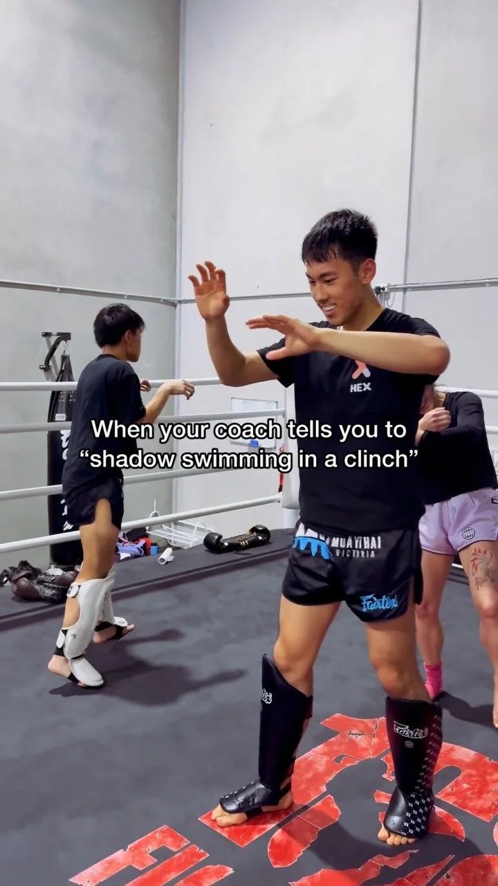 “Shadow swimming in clinch but no knee or elbow”. Has anyone coach asked you to ever do this or just @taksinlek_tlek ? 💀
#168Muaythai #Muaythai #Funny #FYP