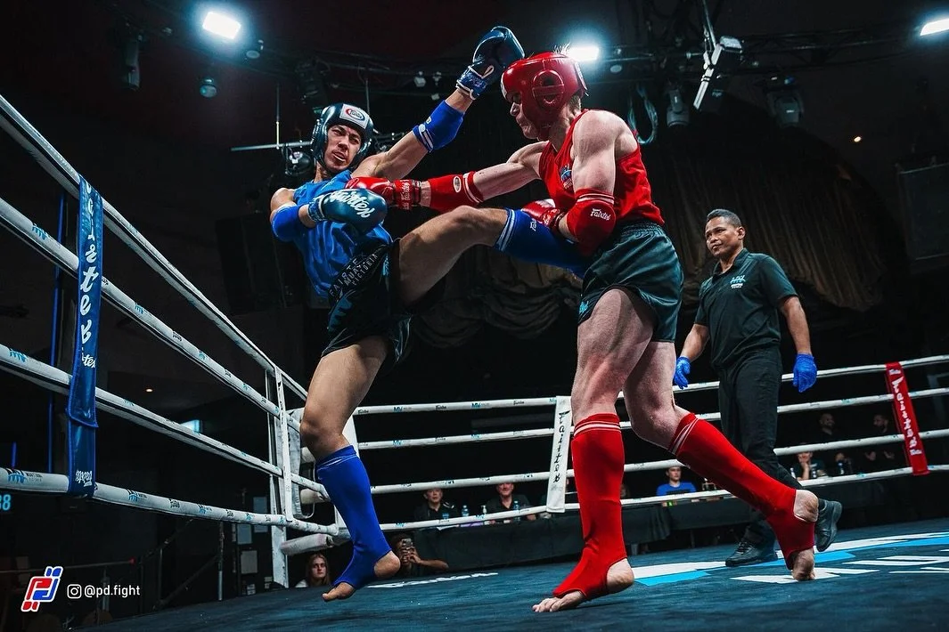 Another great performance by our amateur fighter Matt @mattphammm as he displayed his best self yet in the ring with his third fight and third win at @muaythaivictoria . Congratulations Matt and keep going, the future ahead is bright for this one! 

