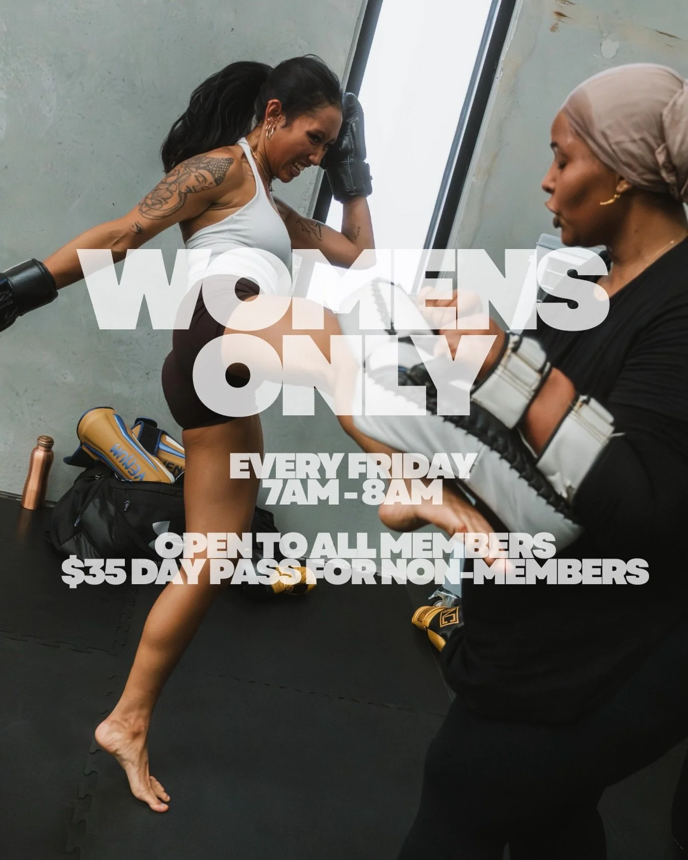 WOMEN&rsquo;S ONLY MUAY THAI every Friday open to all our members &amp; non-members. Join our beautiful community filled with women empowering women ❤️

#168Muaythai #Muaythai