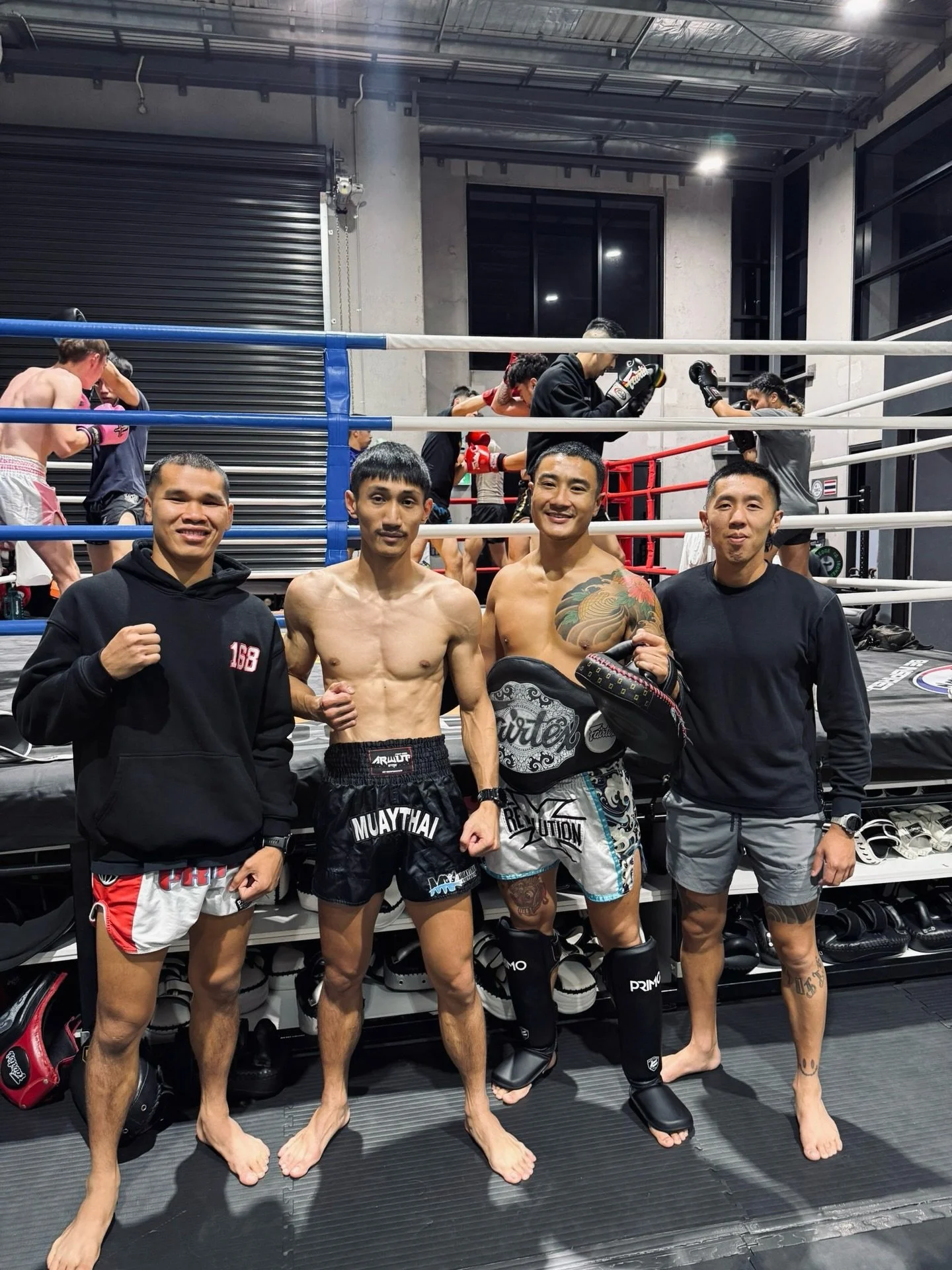 Last session done for Thien @mai.t02 as he makes his second professional appearance in the ring this Saturday at @warriorswayevents 🔥 He&rsquo;s fit, he&rsquo;s ready and we can&rsquo;t wait put on a show. 

Tickets are still available. 

#168Muayth