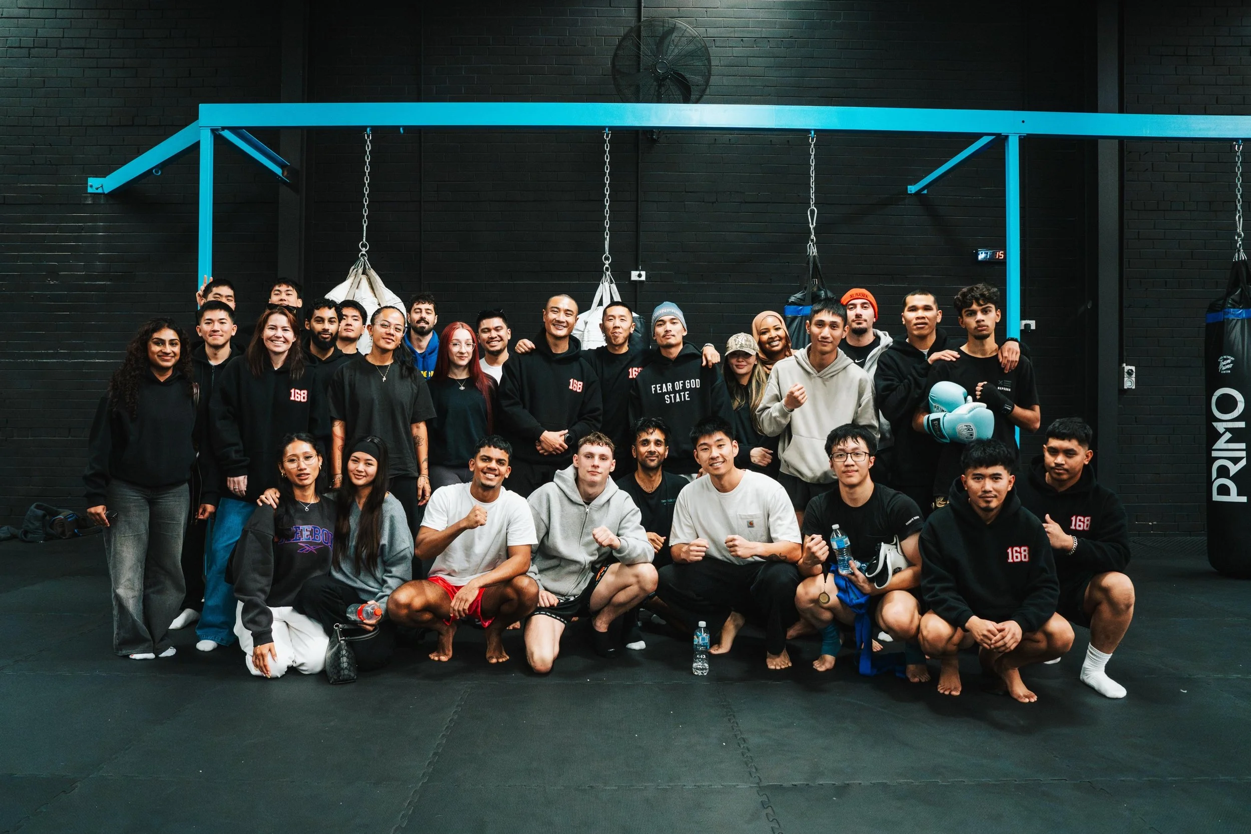 What a great weekend and another @rama1gym sparring day clocked in for the team! Proud of everyone who stepped into the ring and excited to see some great talent rising from the gym, but even more amazing to see such great support from our 168 FAMILY