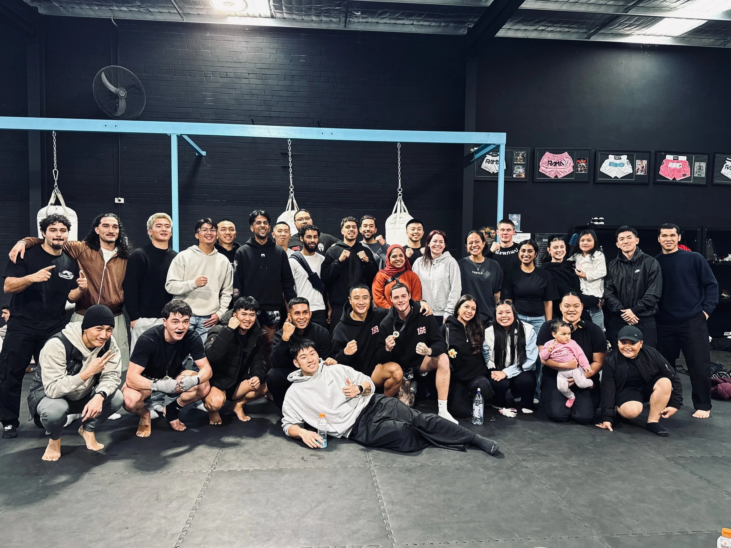 The family showed up as always. Great job to all of our members that jumped into this weekends sparring day at @rama1gym ! First time in the ring for a few, and a few repeat customers back in the ring - what a great atmosphere to gain experience and 