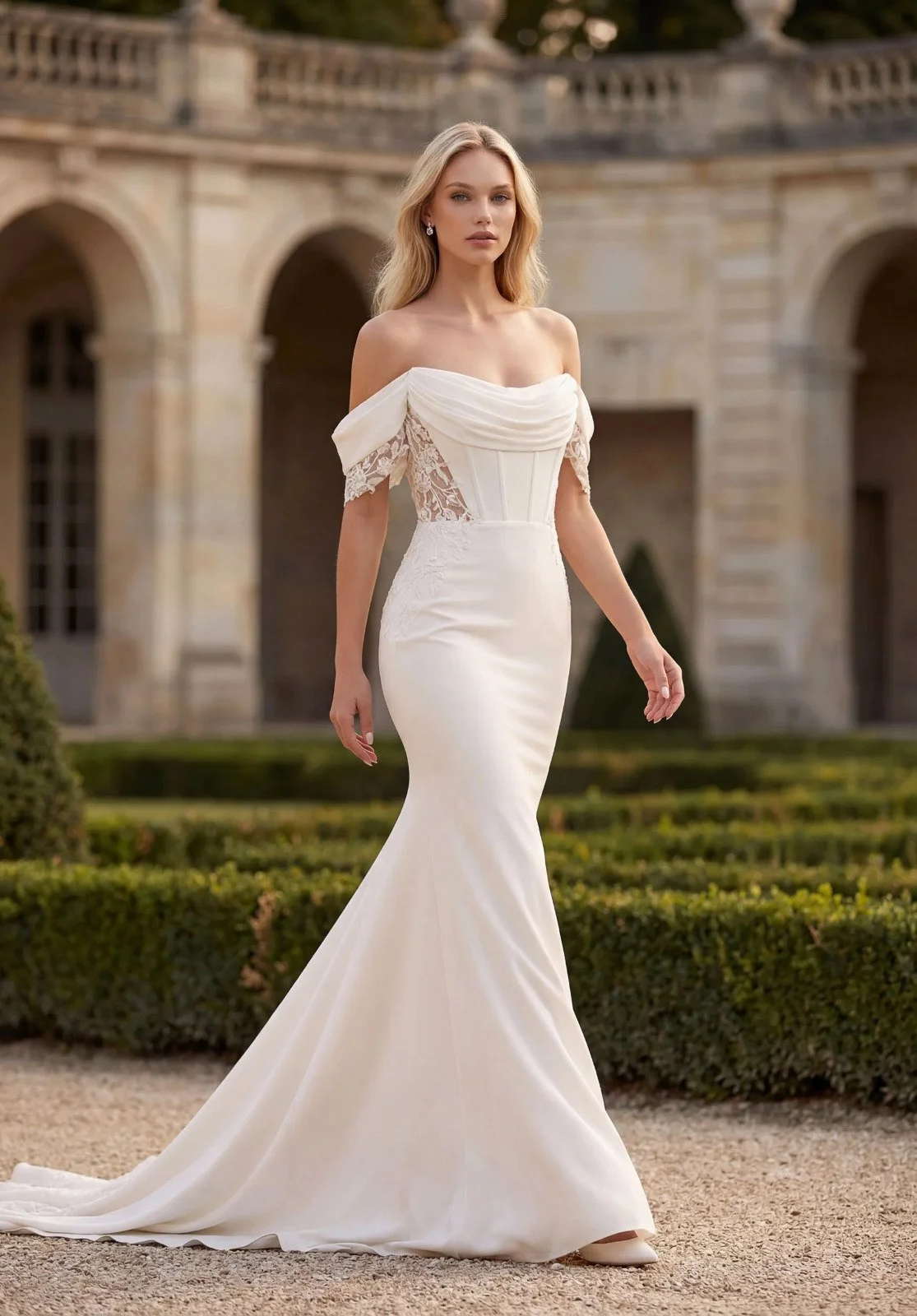 Robe sirène Tamara de Morilee face