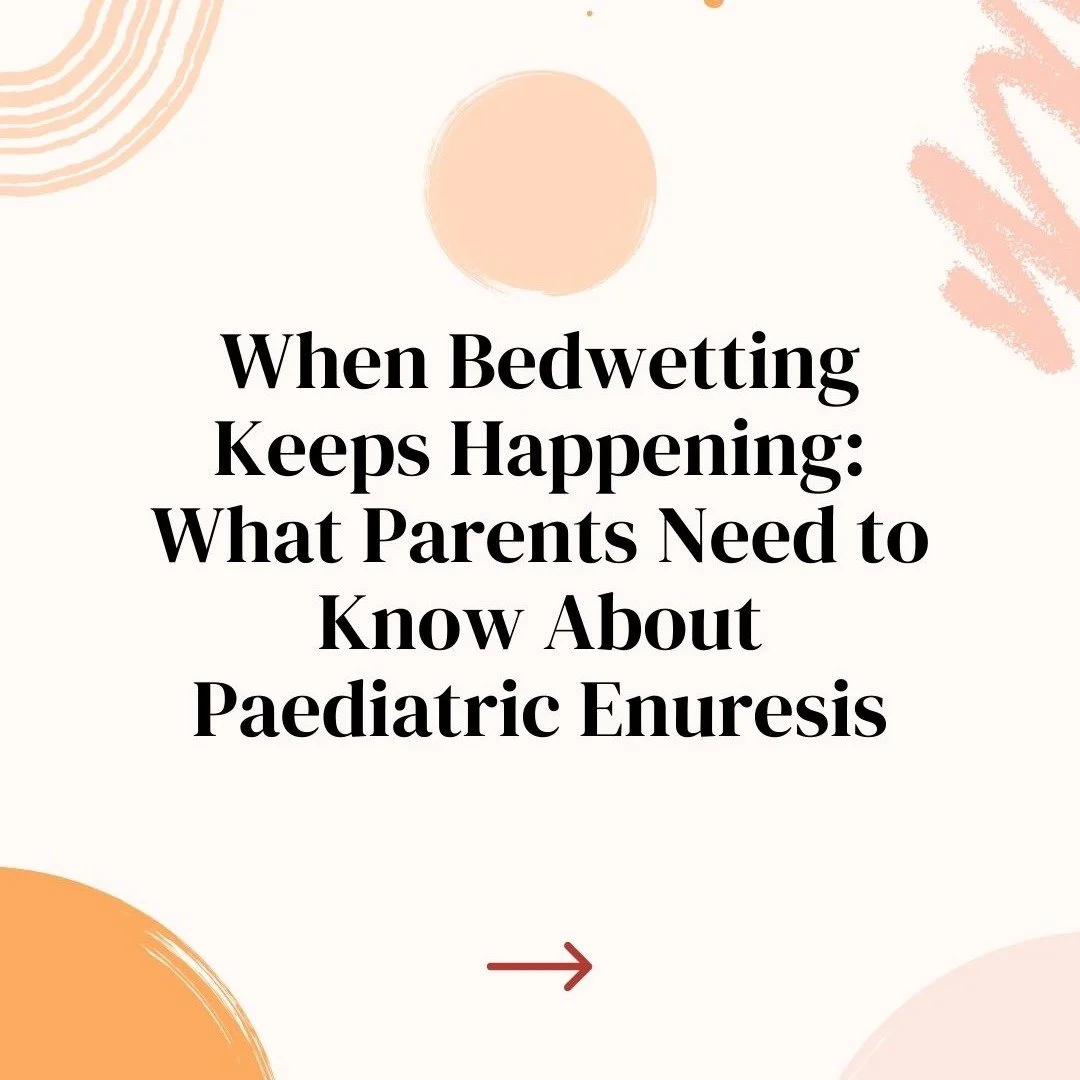 🌙💧 Bedwetting (enuresis) can feel overwhelming&mdash;but you and your child are not alone. Many families face it, and there are effective ways to help.

In our latest blog, we unpack:
✨ Why bedwetting happens (it&rsquo;s rarely just one cause!)
✨ H
