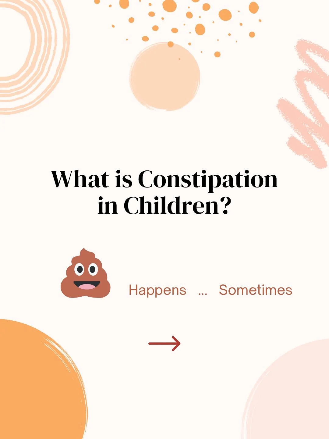 🚼💩 Constipation in Kids: More Common Than You Think!
Is your little one struggling with tummy aches, infrequent poops, or accidents? It might be constipation &mdash; and no, it&rsquo;s not just &ldquo;part of growing up.&rdquo;
⁣
Chronic constipati