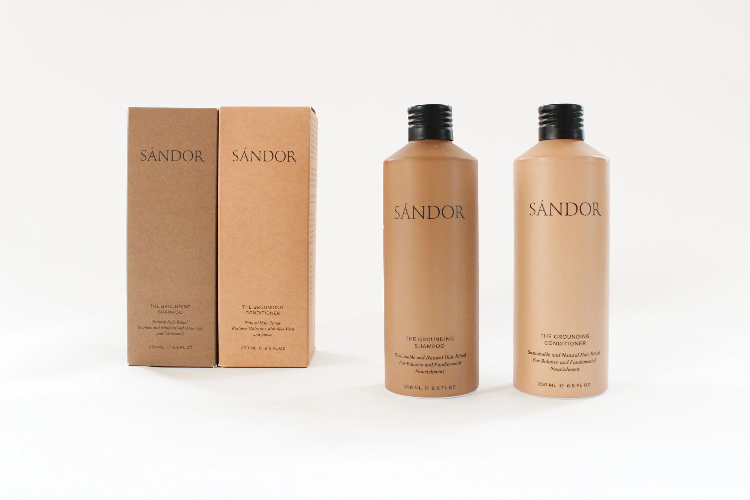 Sándor Grounding Shampoo and Conditioner