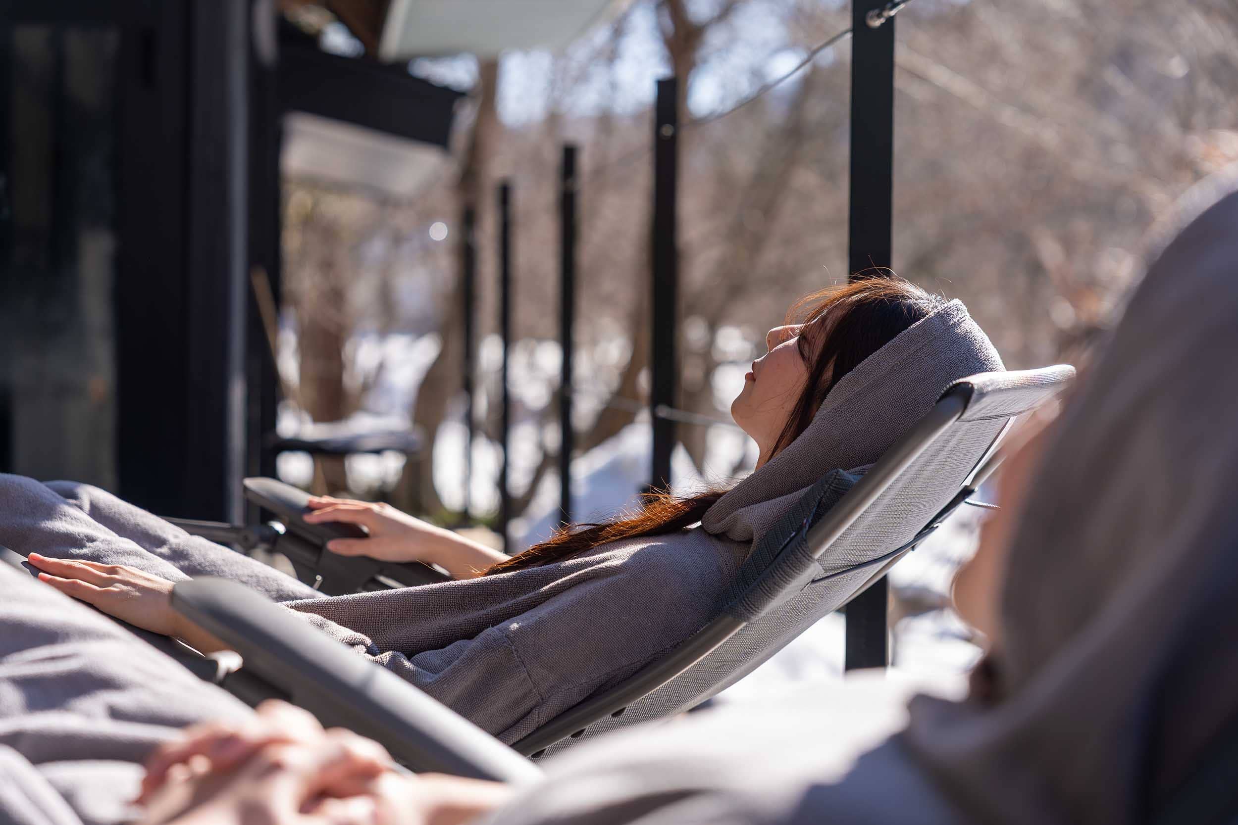 白銀の静寂が包む、ととのいスペース