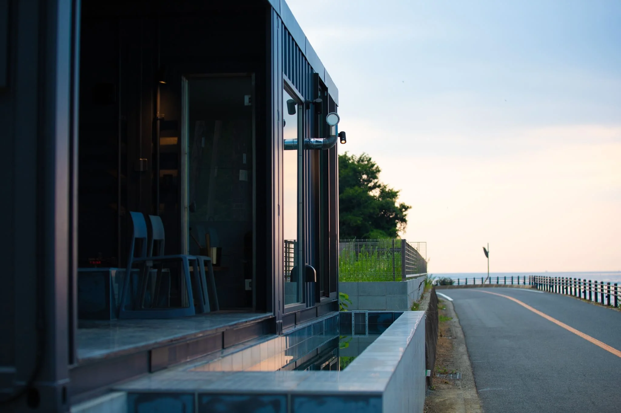 “夕陽百選”の播磨灘サンセットを望むロケーション